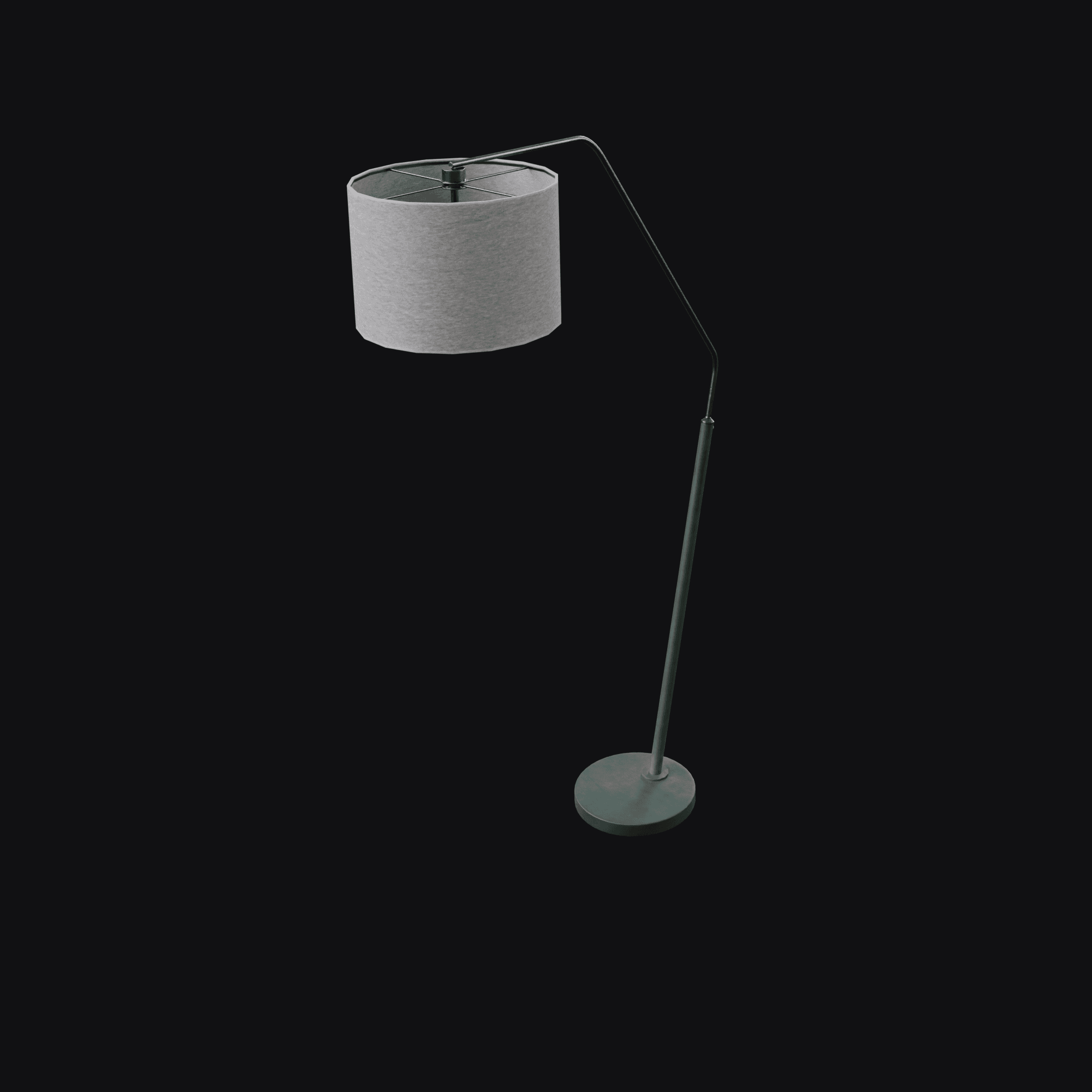 Arched Floor Lamp 3D model