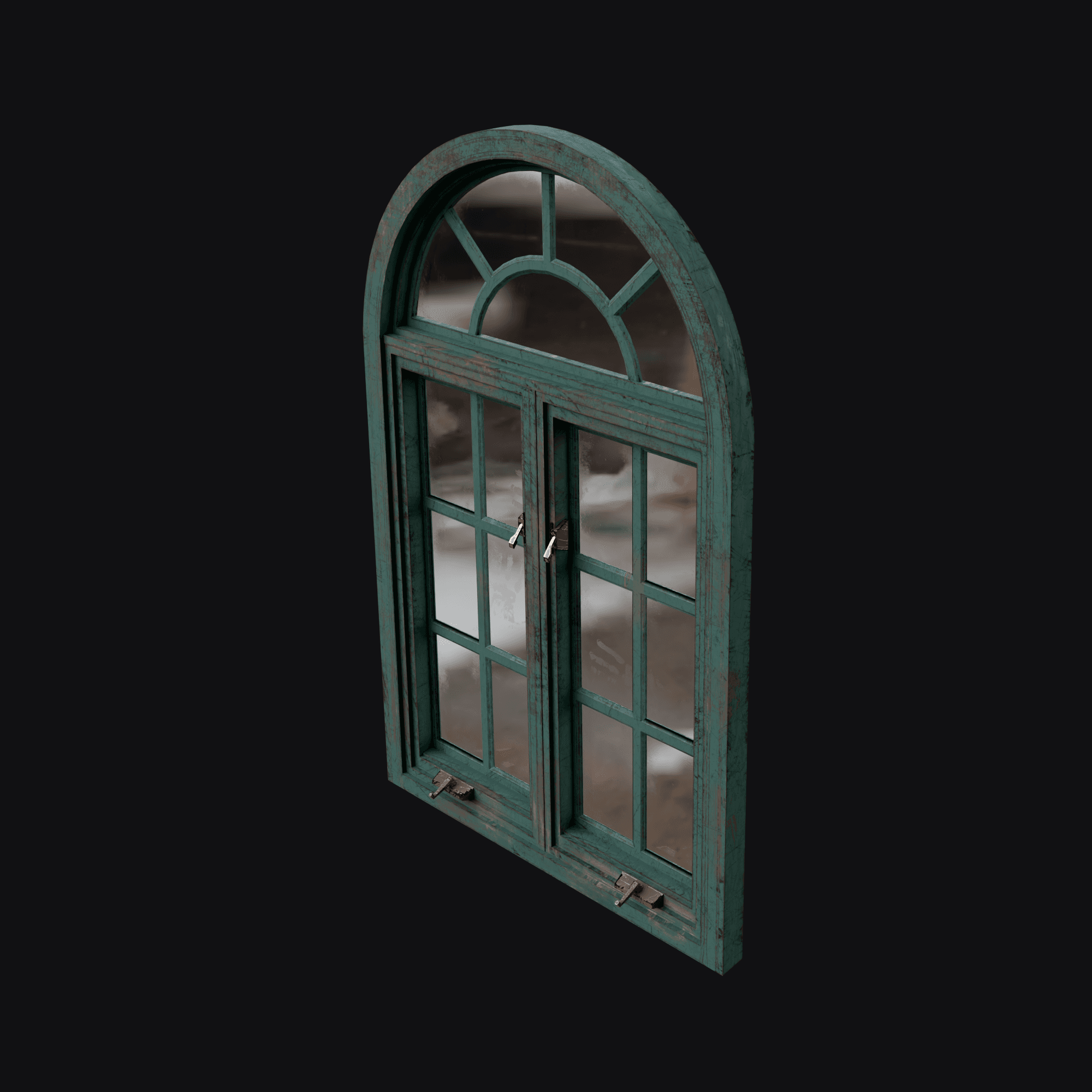 Arched Window 3D model