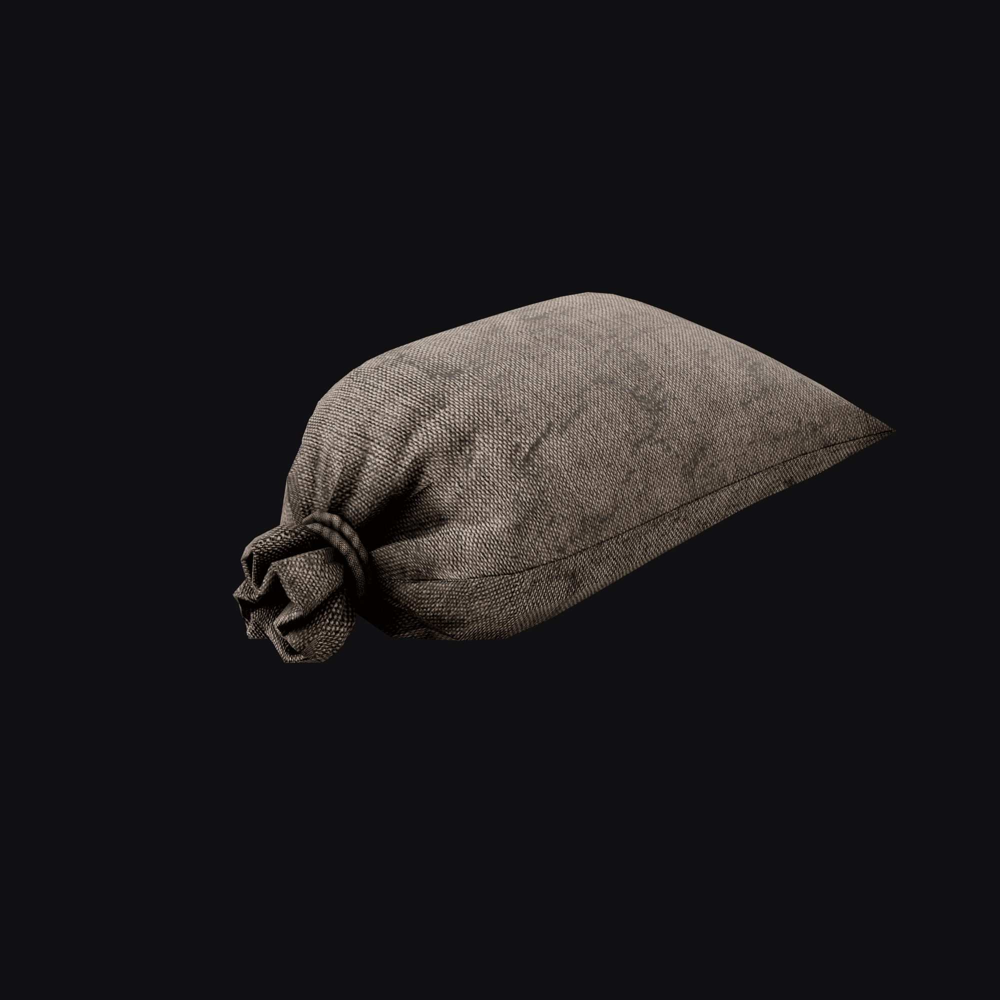 Burlap Sack C 3D model