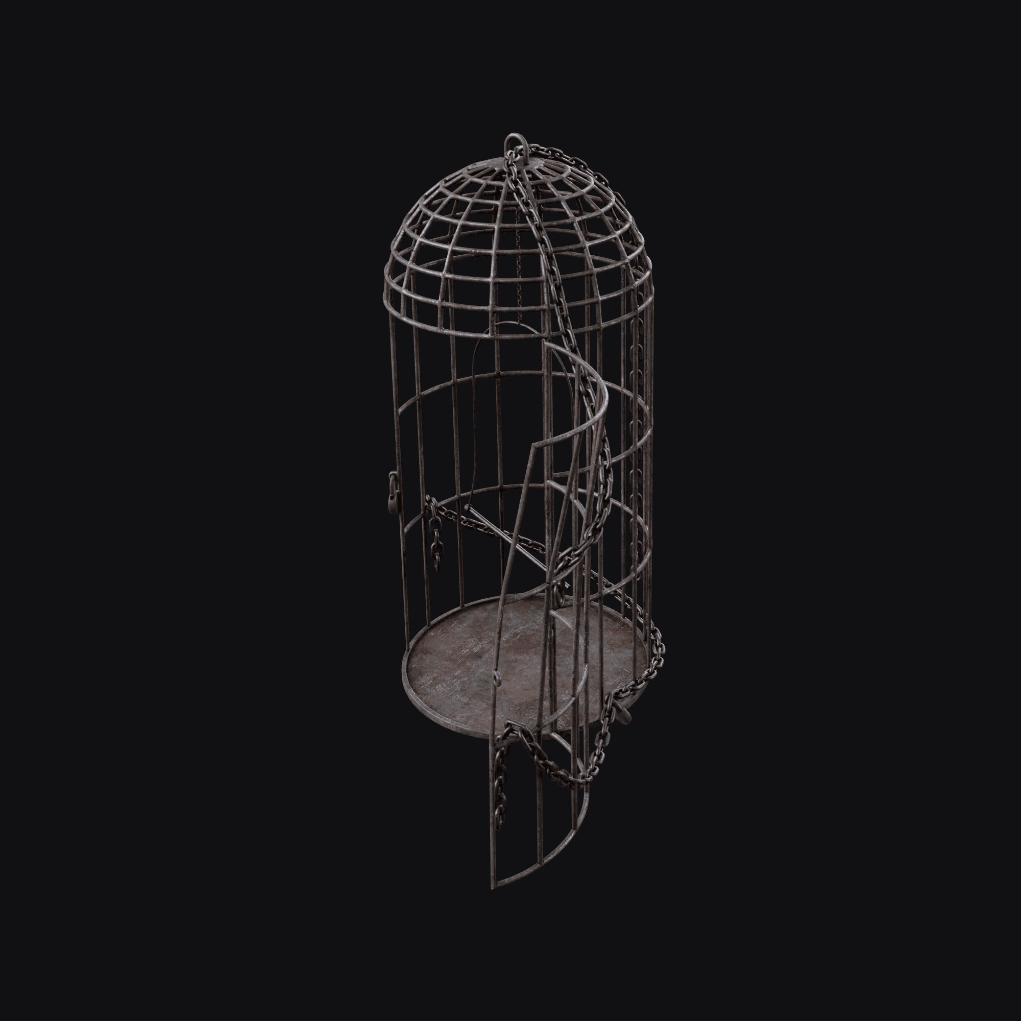 Cage B 3D model