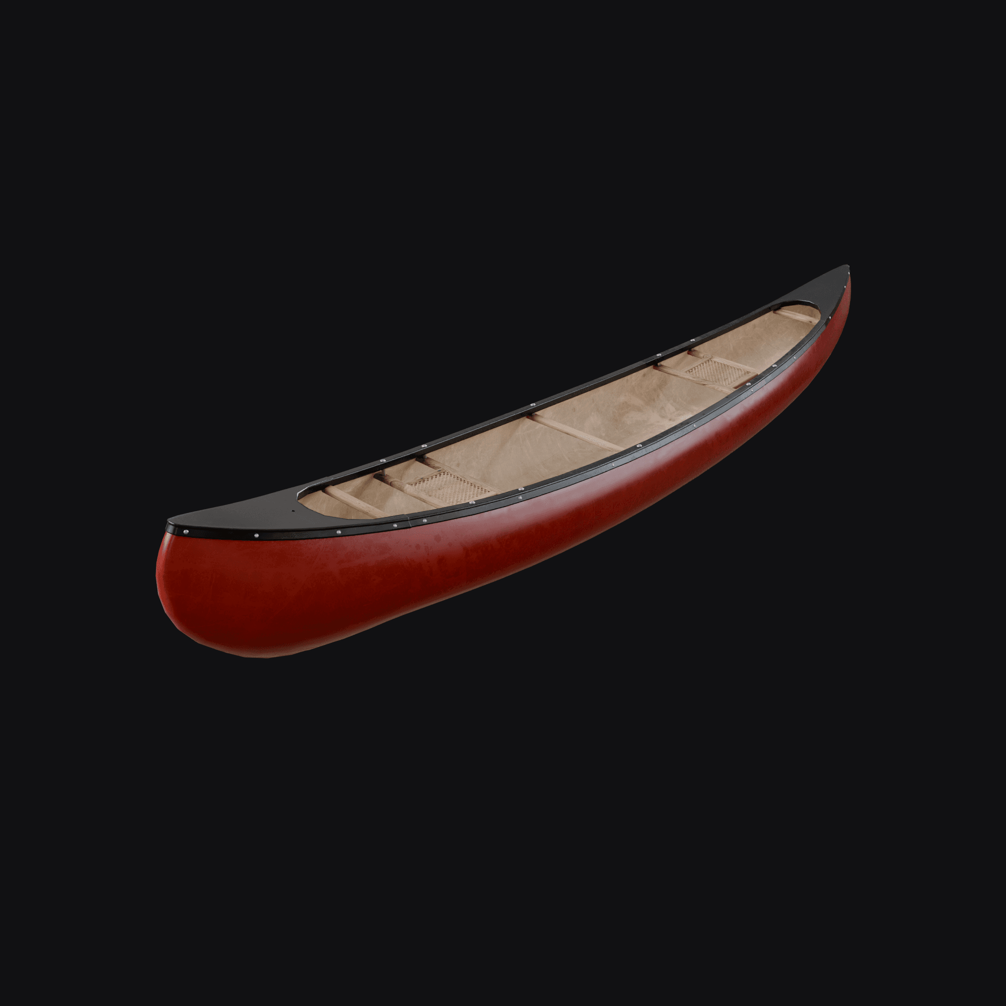 Canoe 3D model