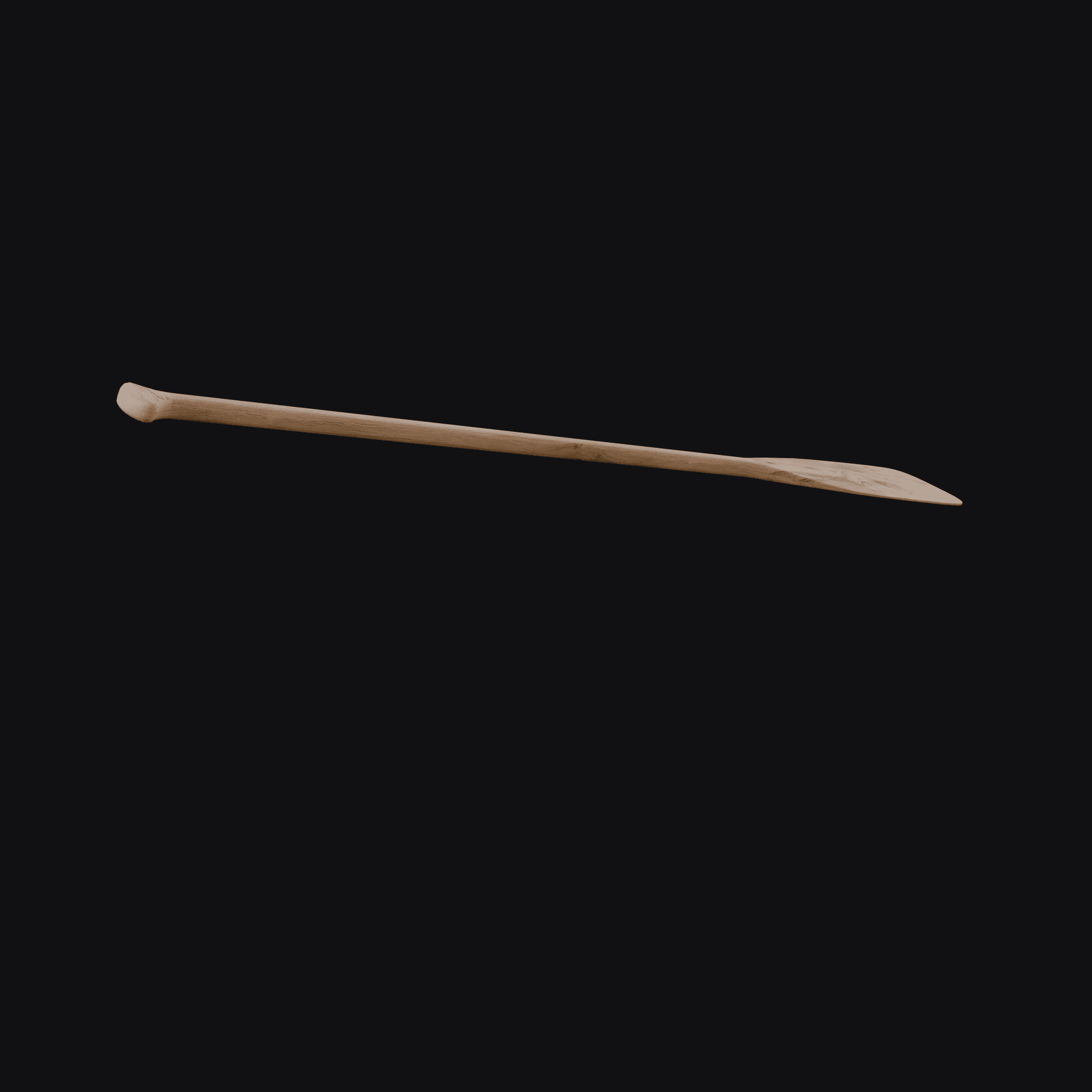 Canoe Paddle 3D model