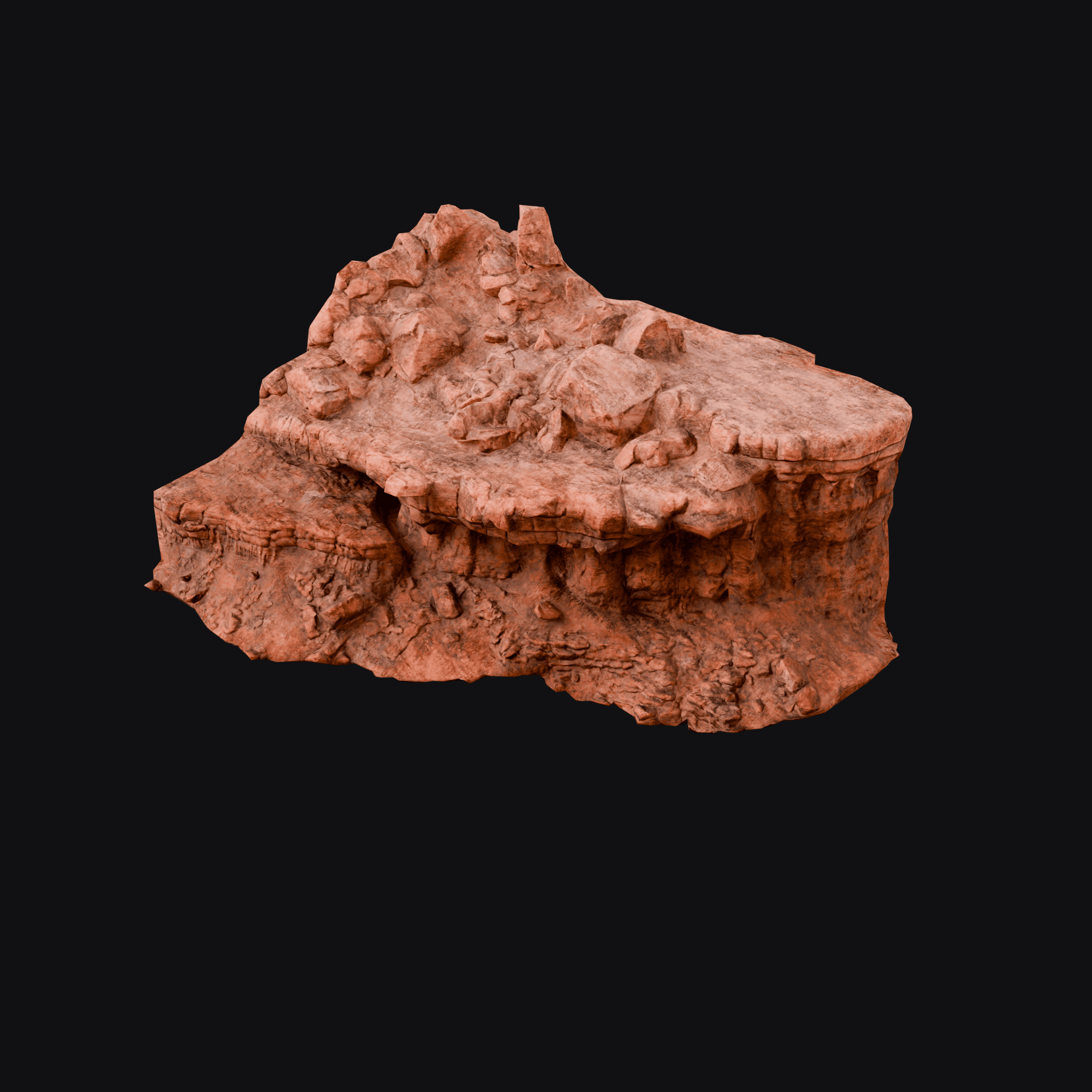 Canyon Ledge 3D model