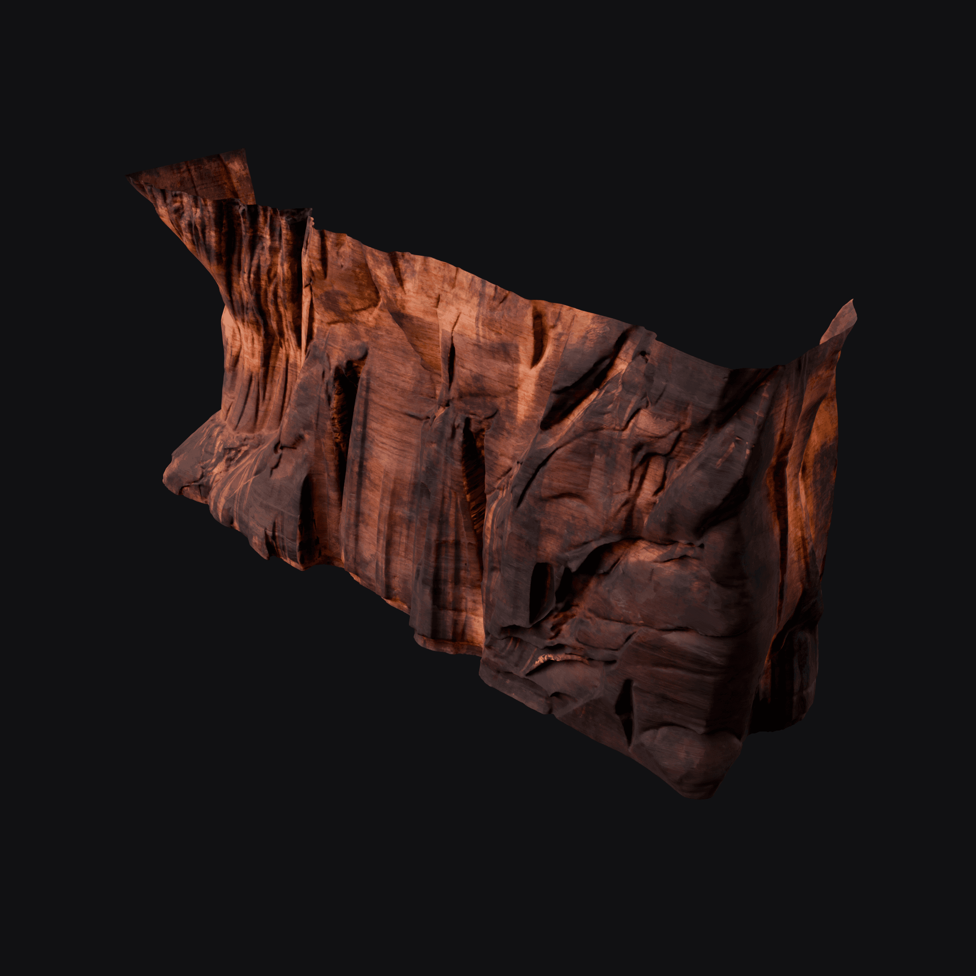 Canyon Wall.003 3D model