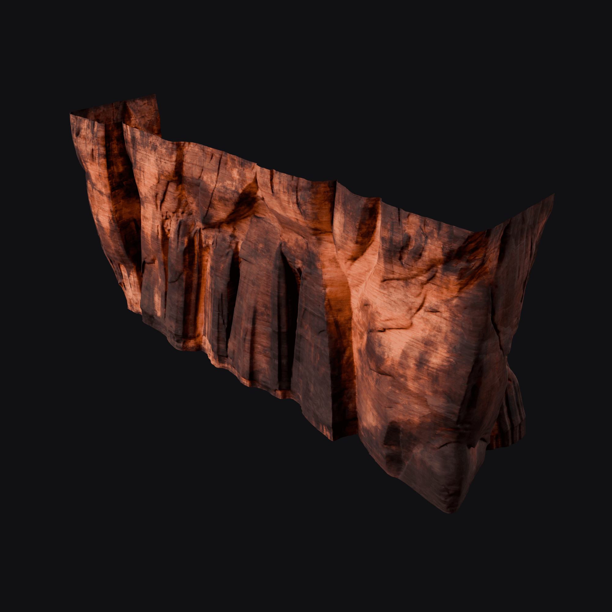 Canyon Wall.005 3D model