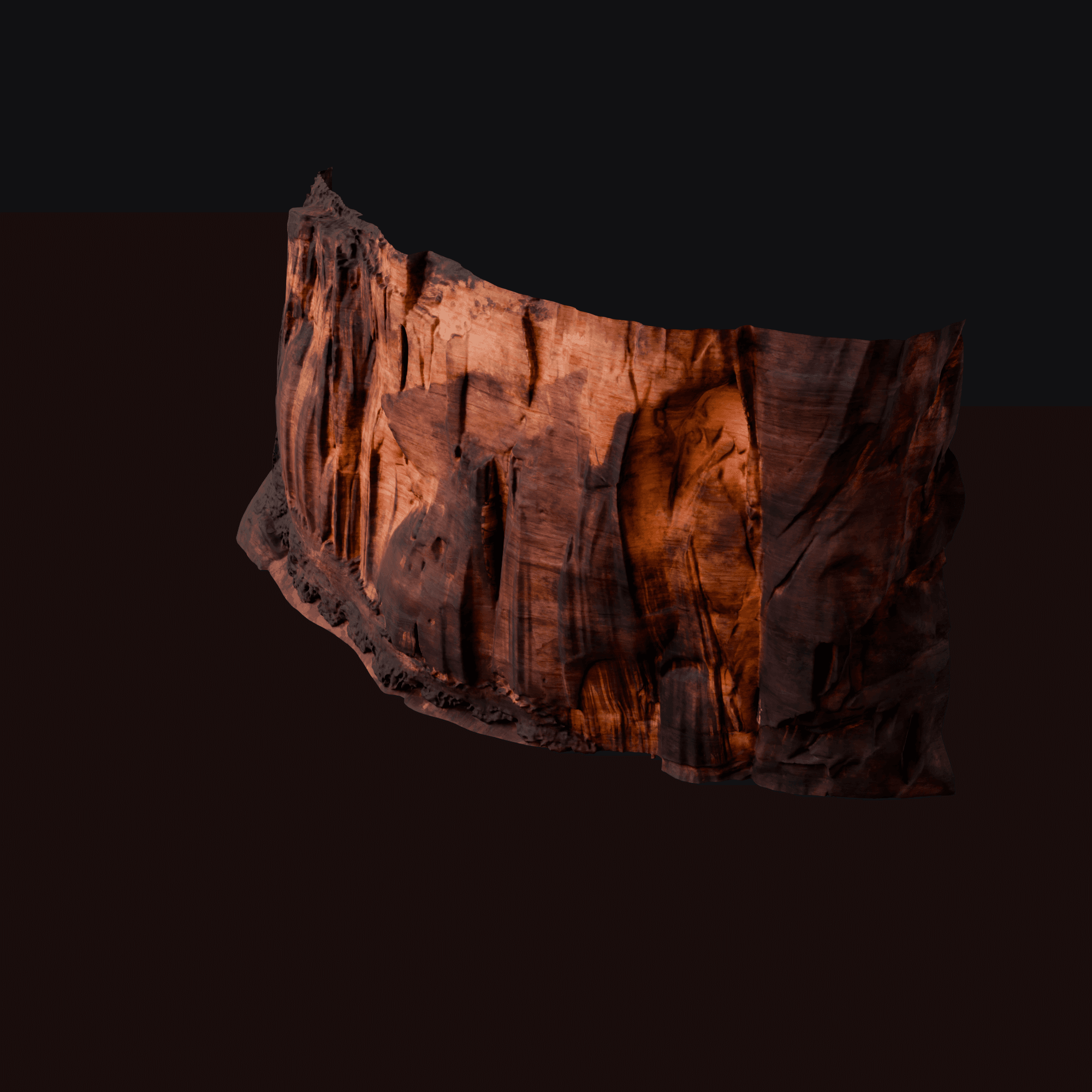 Canyon Wall.006 3D model