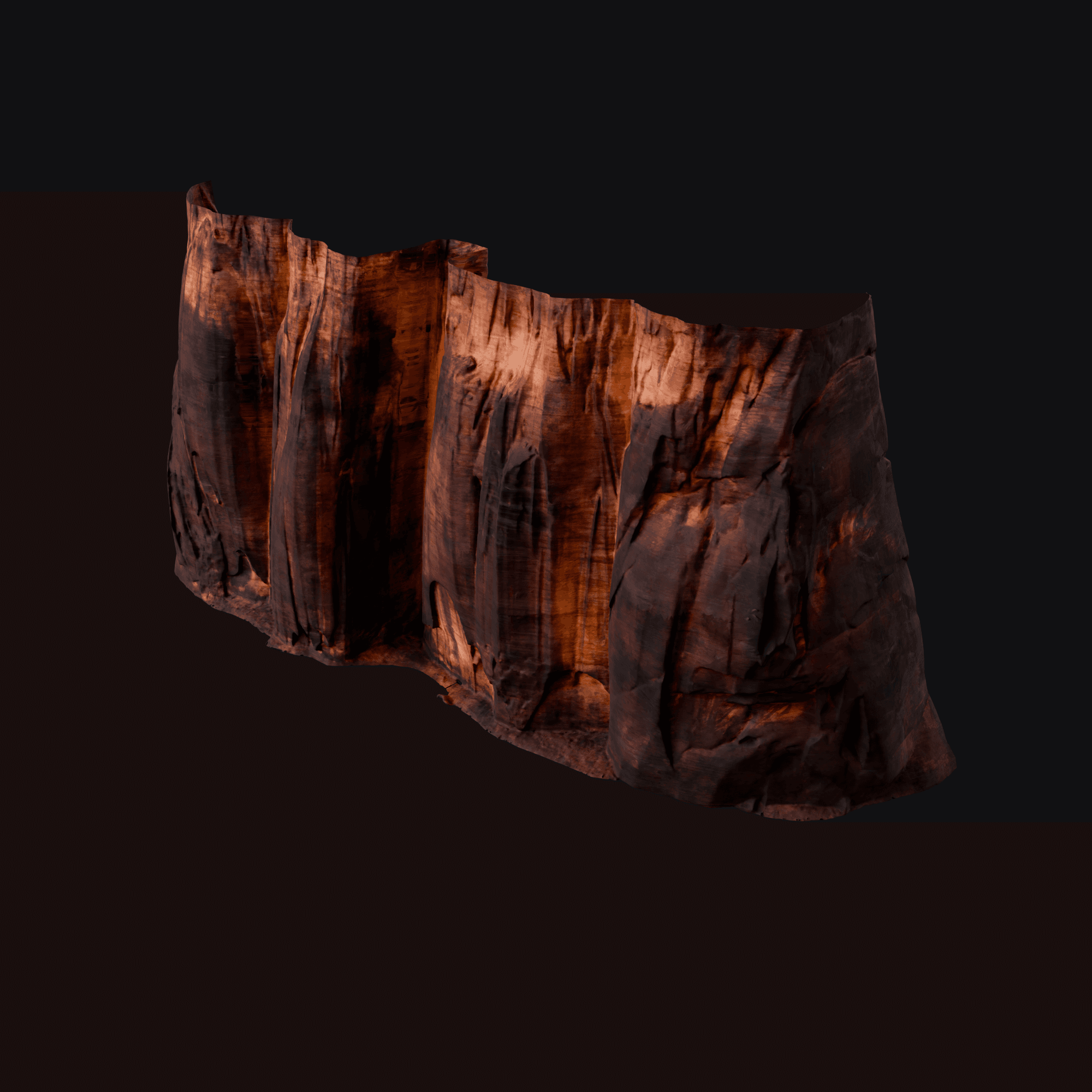 Canyon Wall.008 3D model