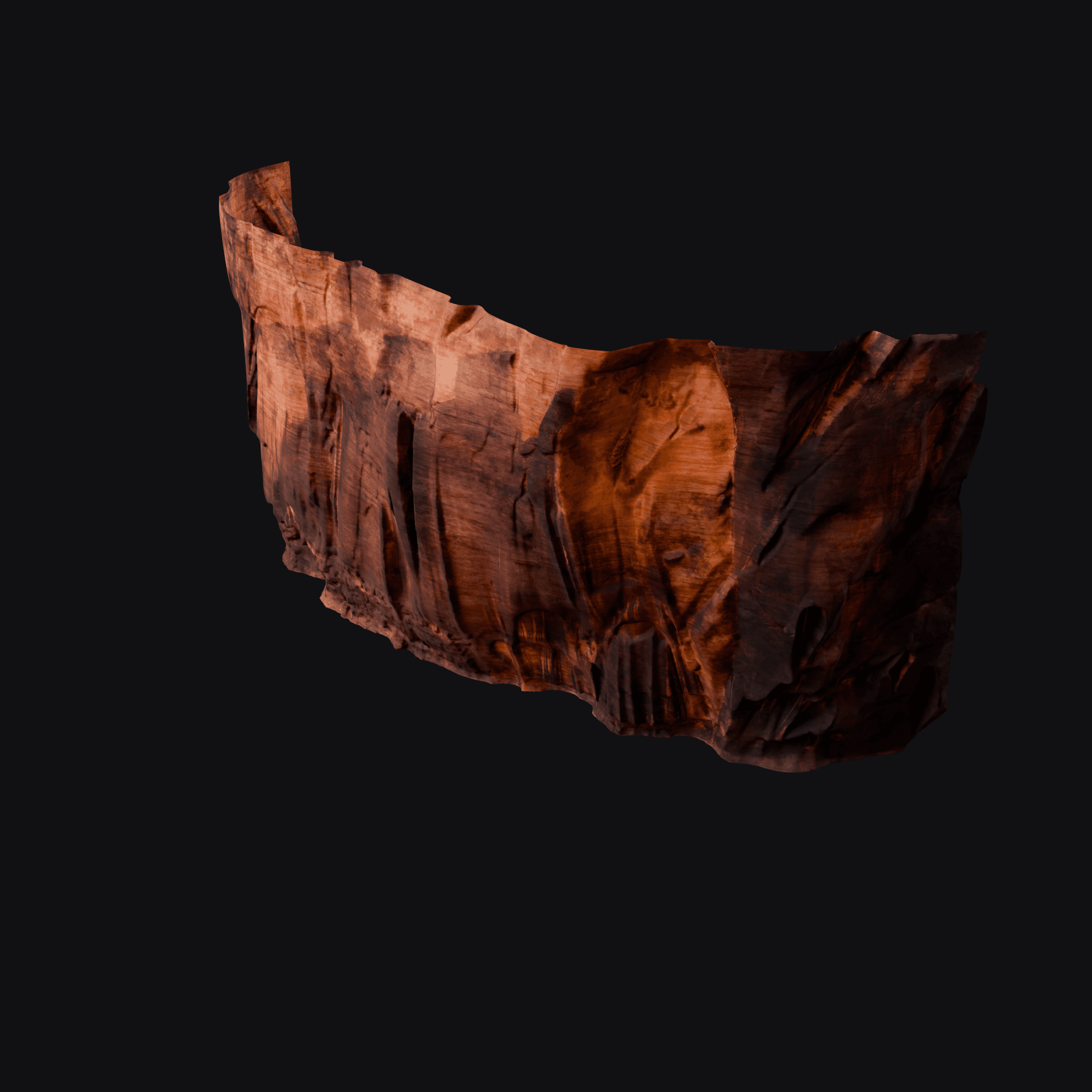 Canyon Wall.009 3D model
