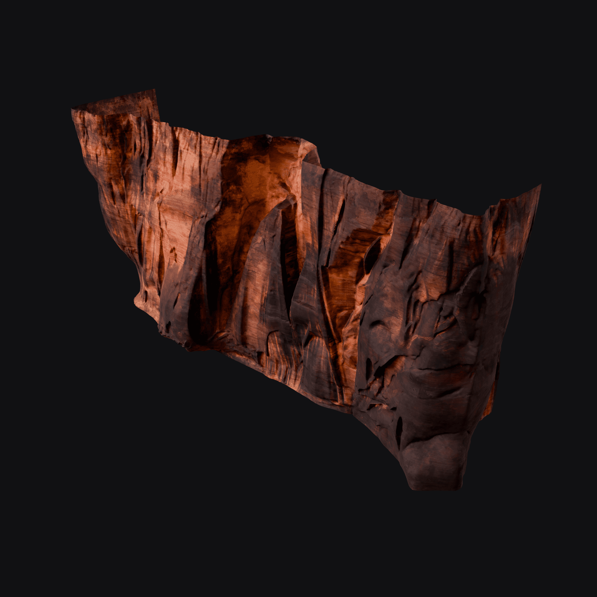 Canyon Wall.010 3D model