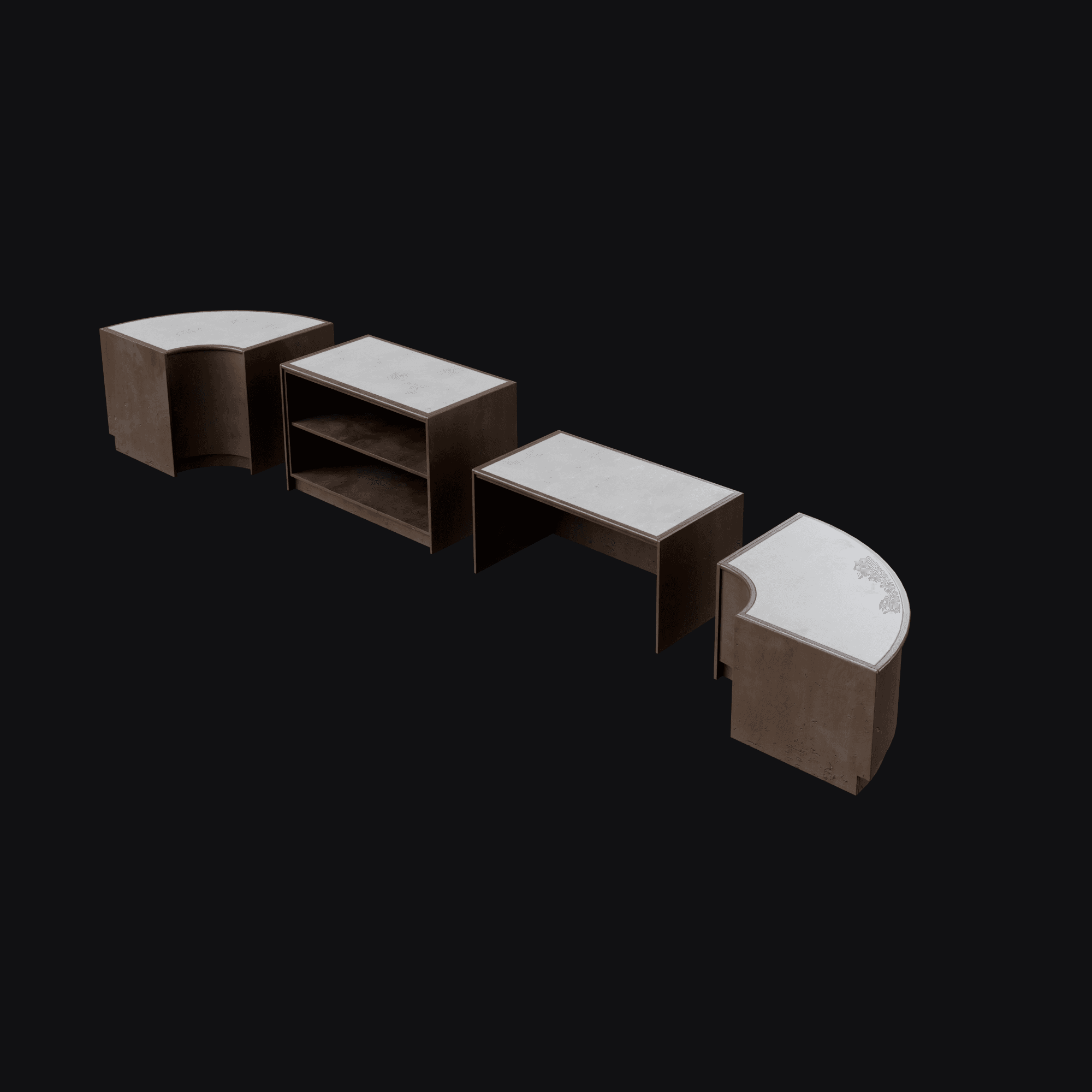 Checkout Counter 3D model