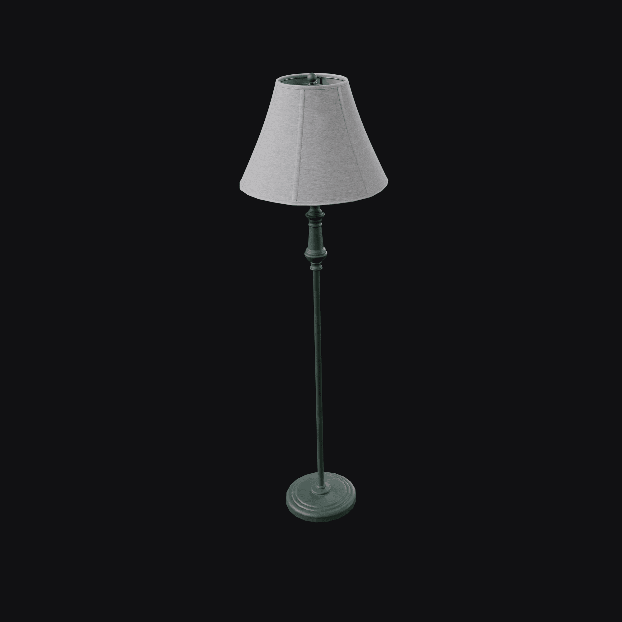 Classic Floor Lamp 3D model