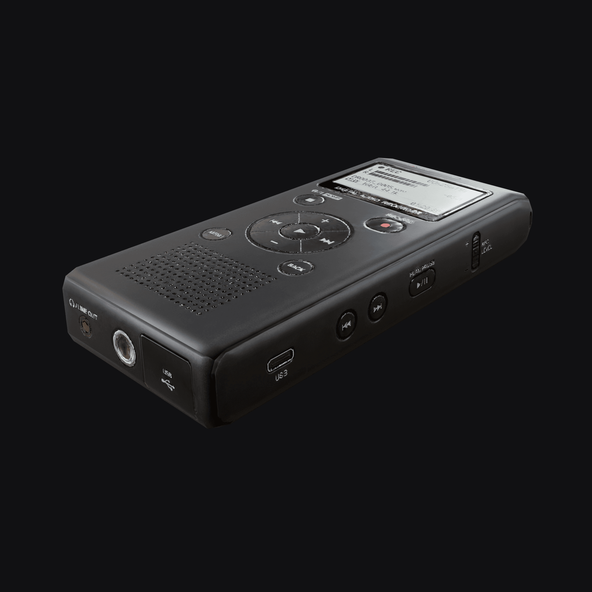 Digital Recorder 3D model