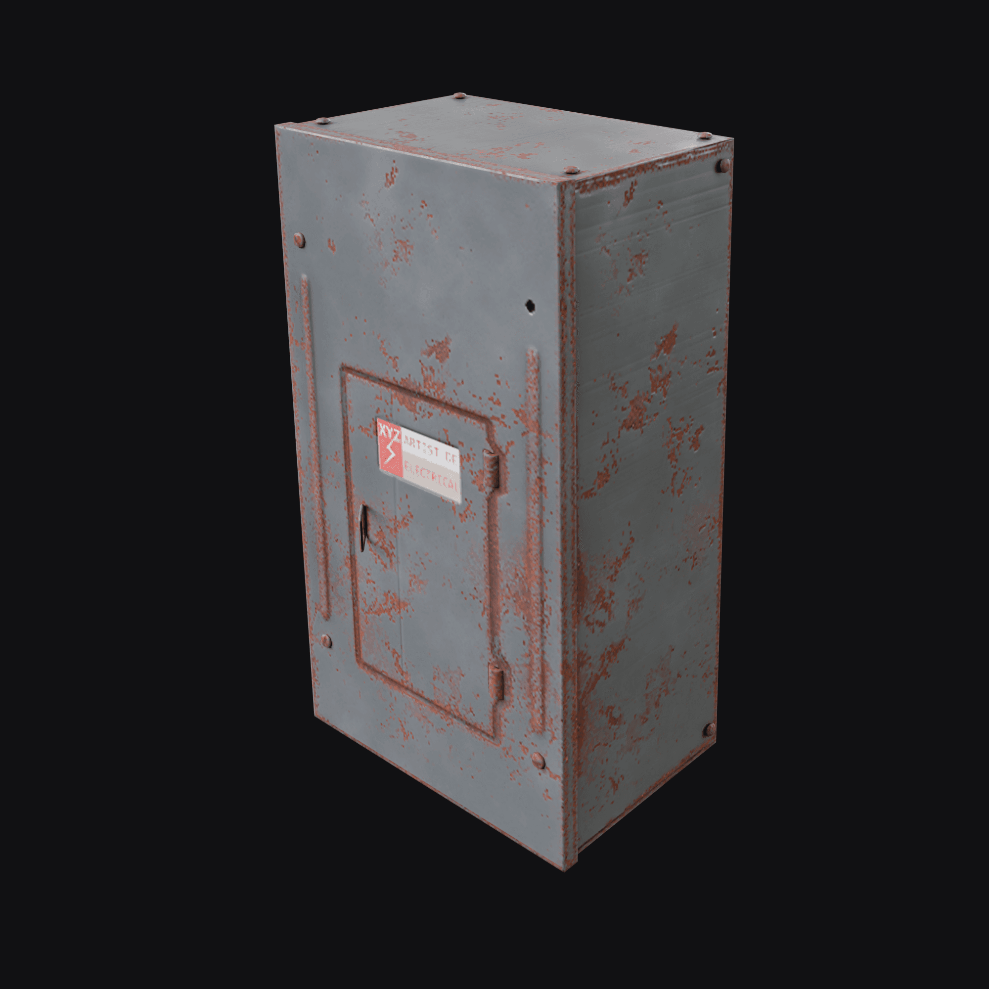 Electric Box 3D model