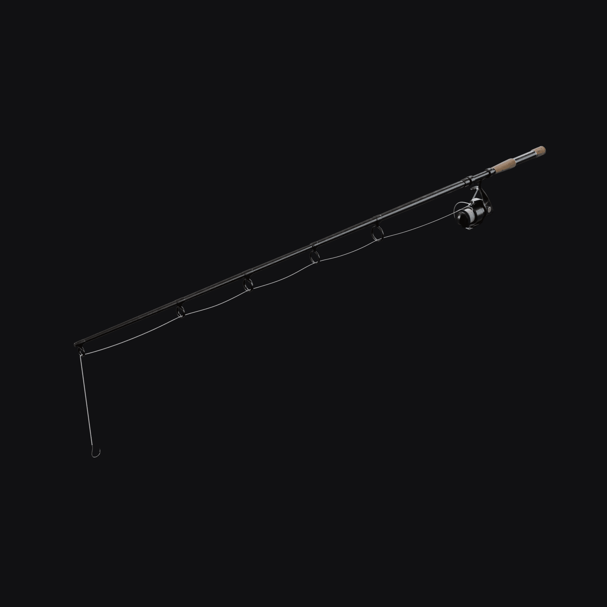 Fishing Rod 3D model