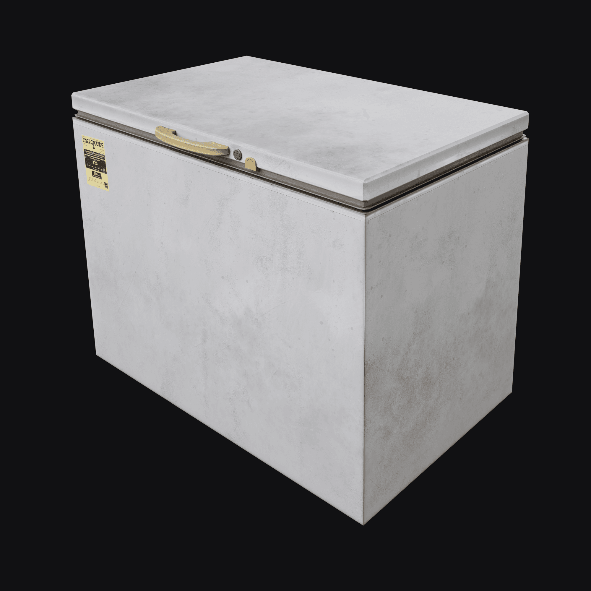 Freezer Chest 3D model
