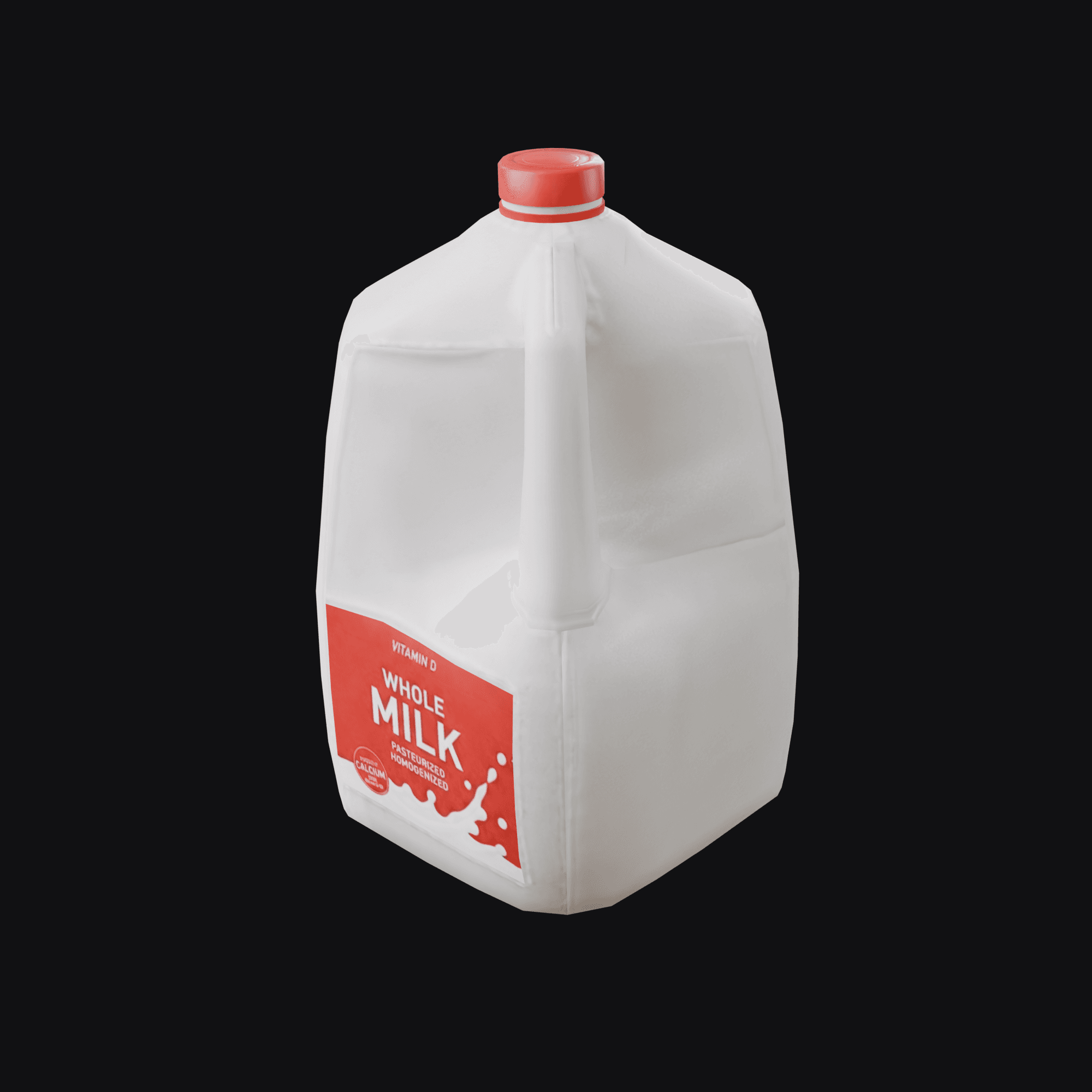 Gallon Milk Jug 3D model