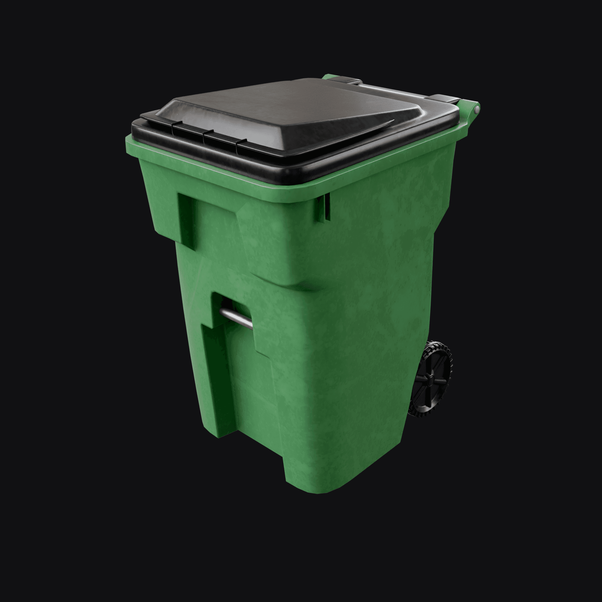 Garbage Bin 3D model