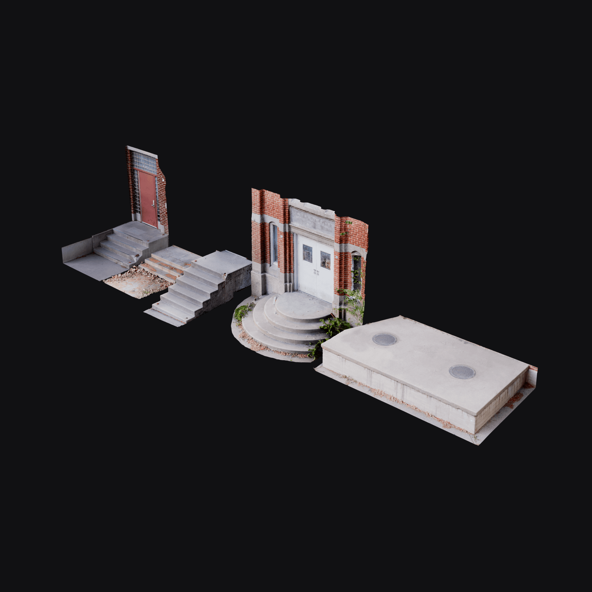 Garbage Scans.004, free Blender 3D model render