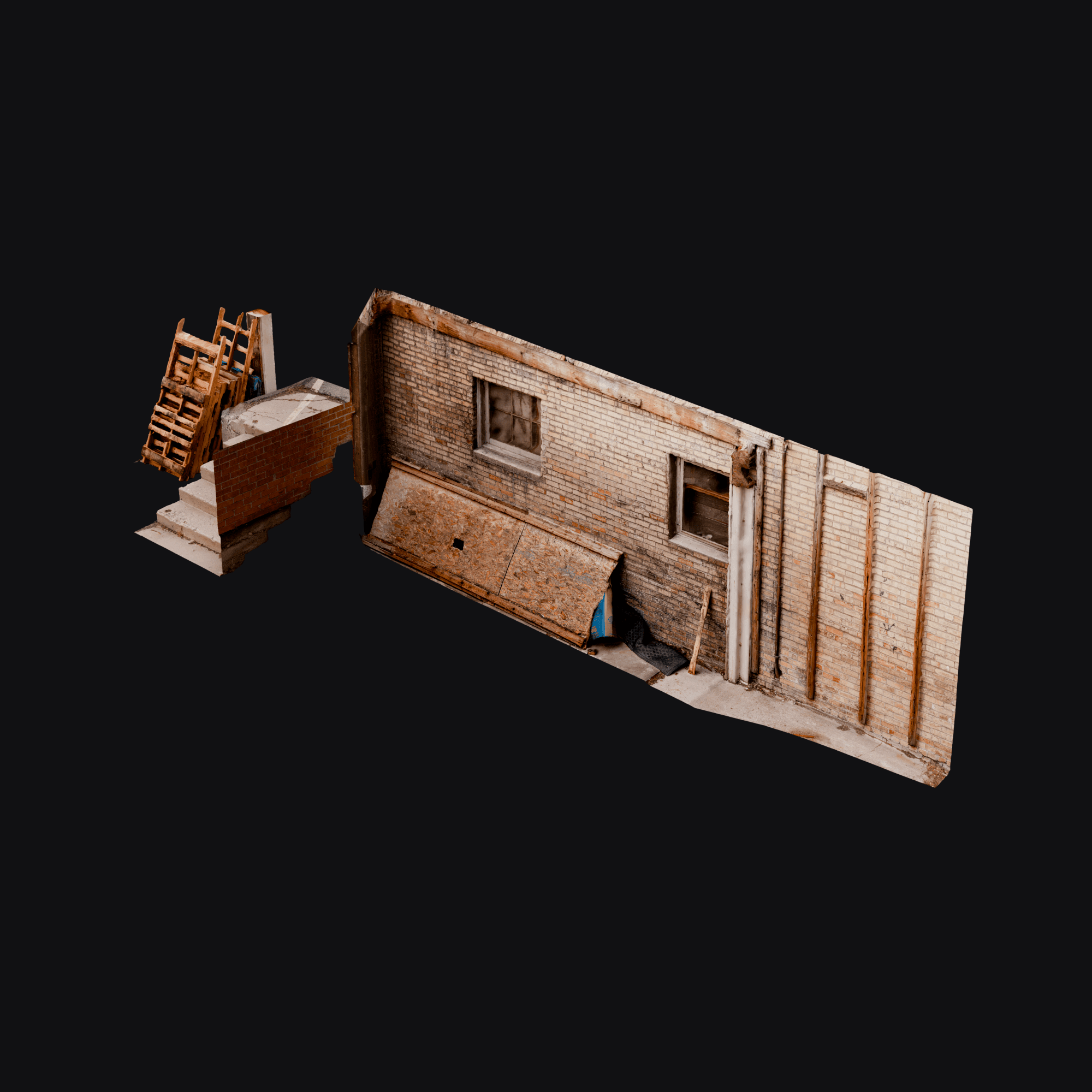 Garbage Scans.005, free Blender 3D model render