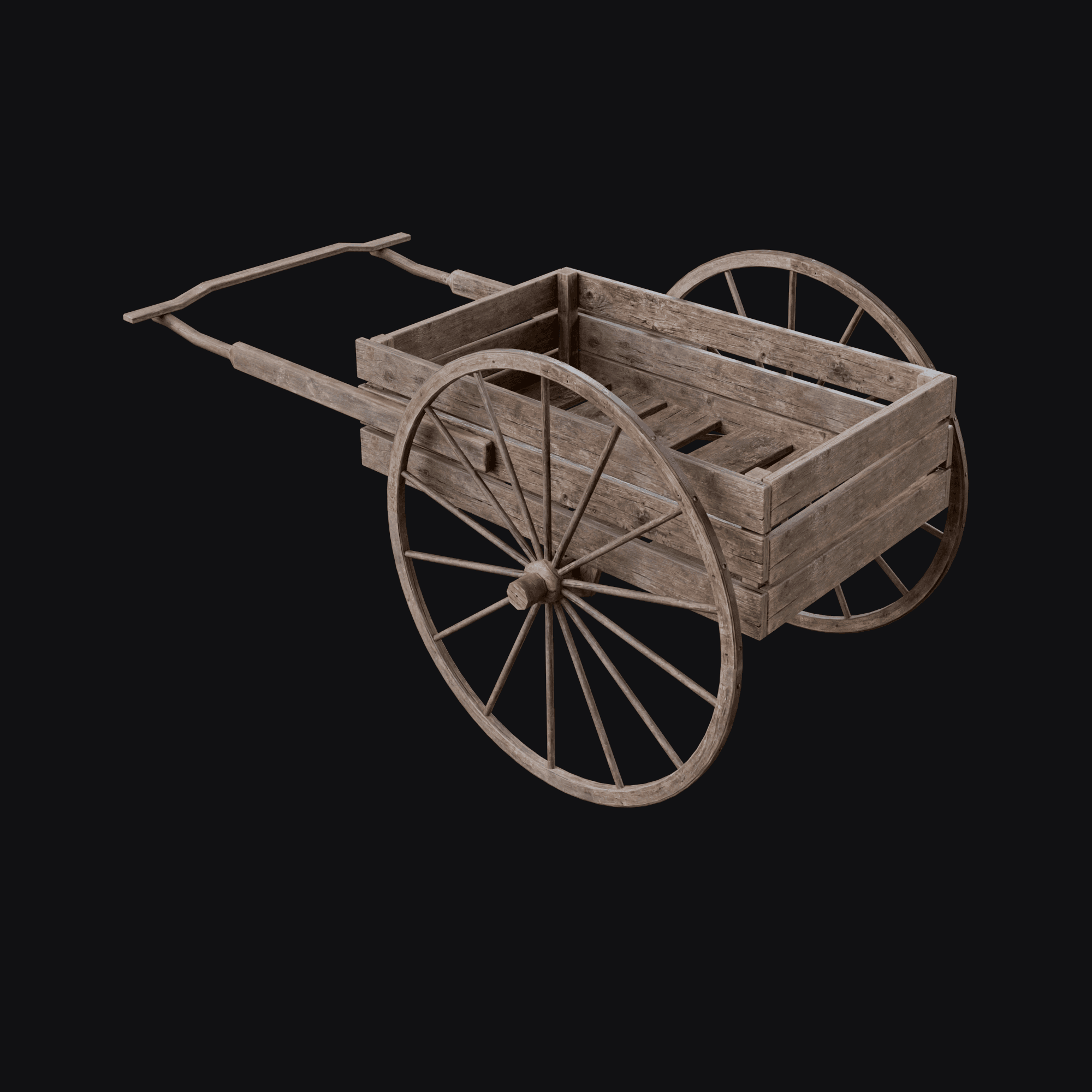 Handcart 3D model