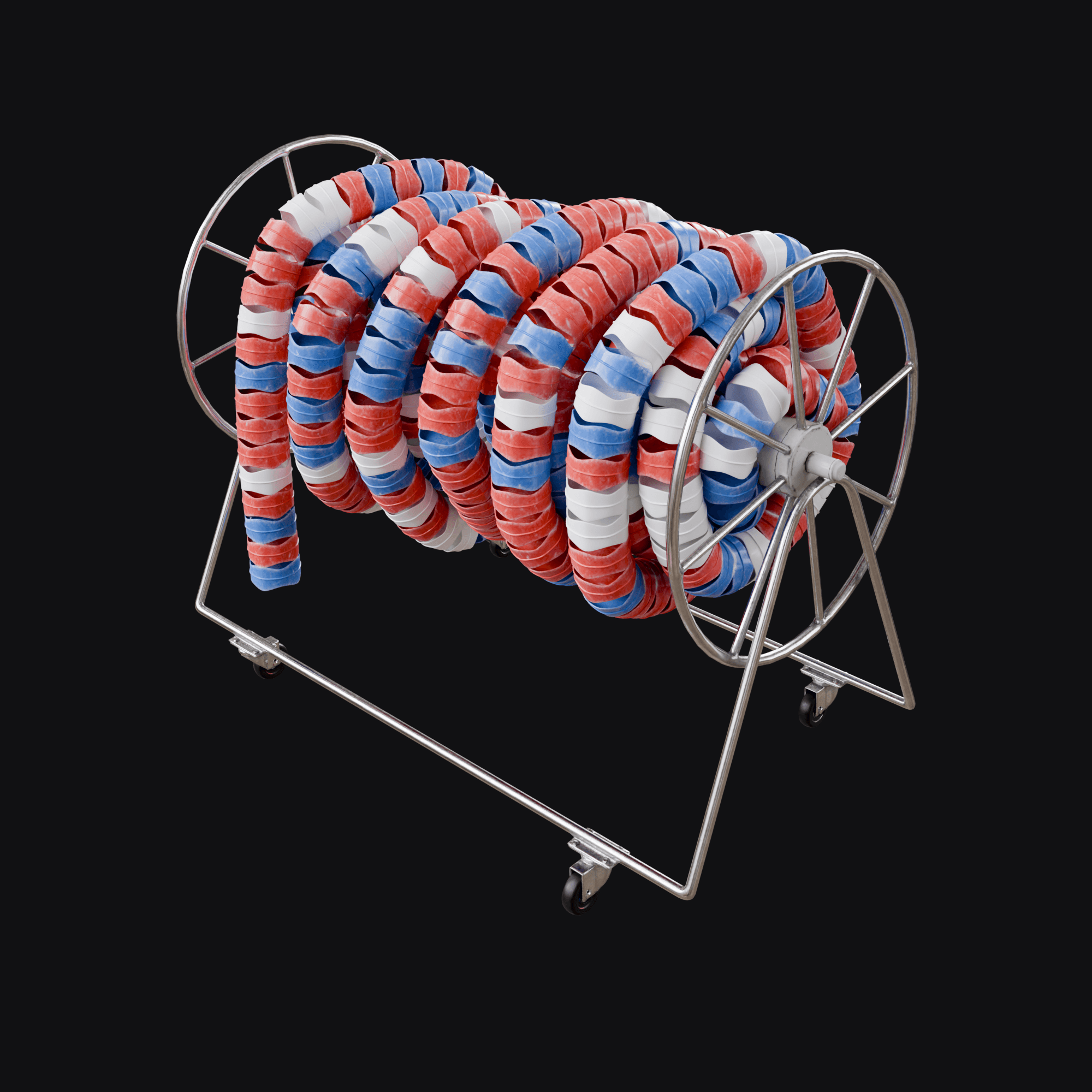 Lane Line Roller 3D model
