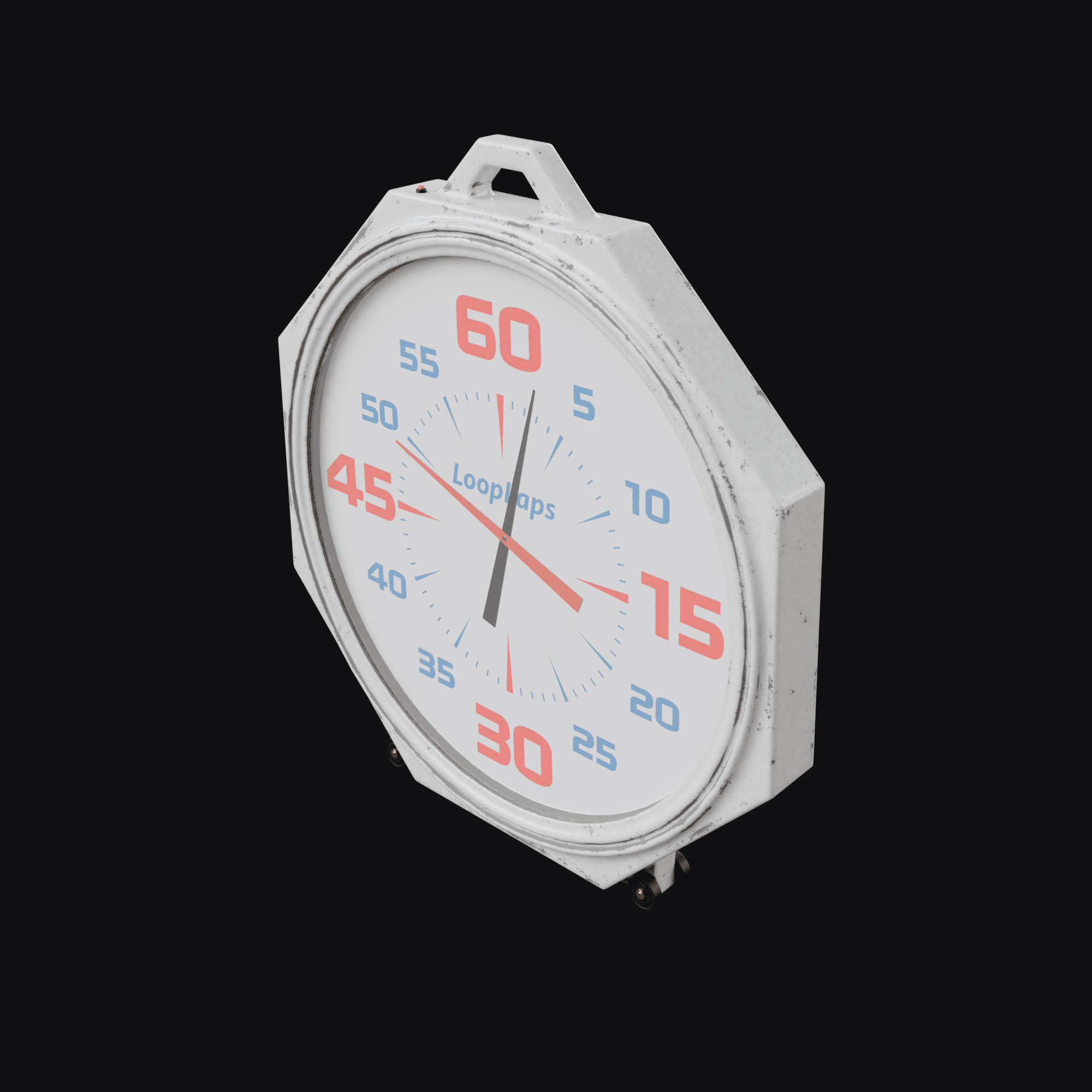 Lap Clock 3D model
