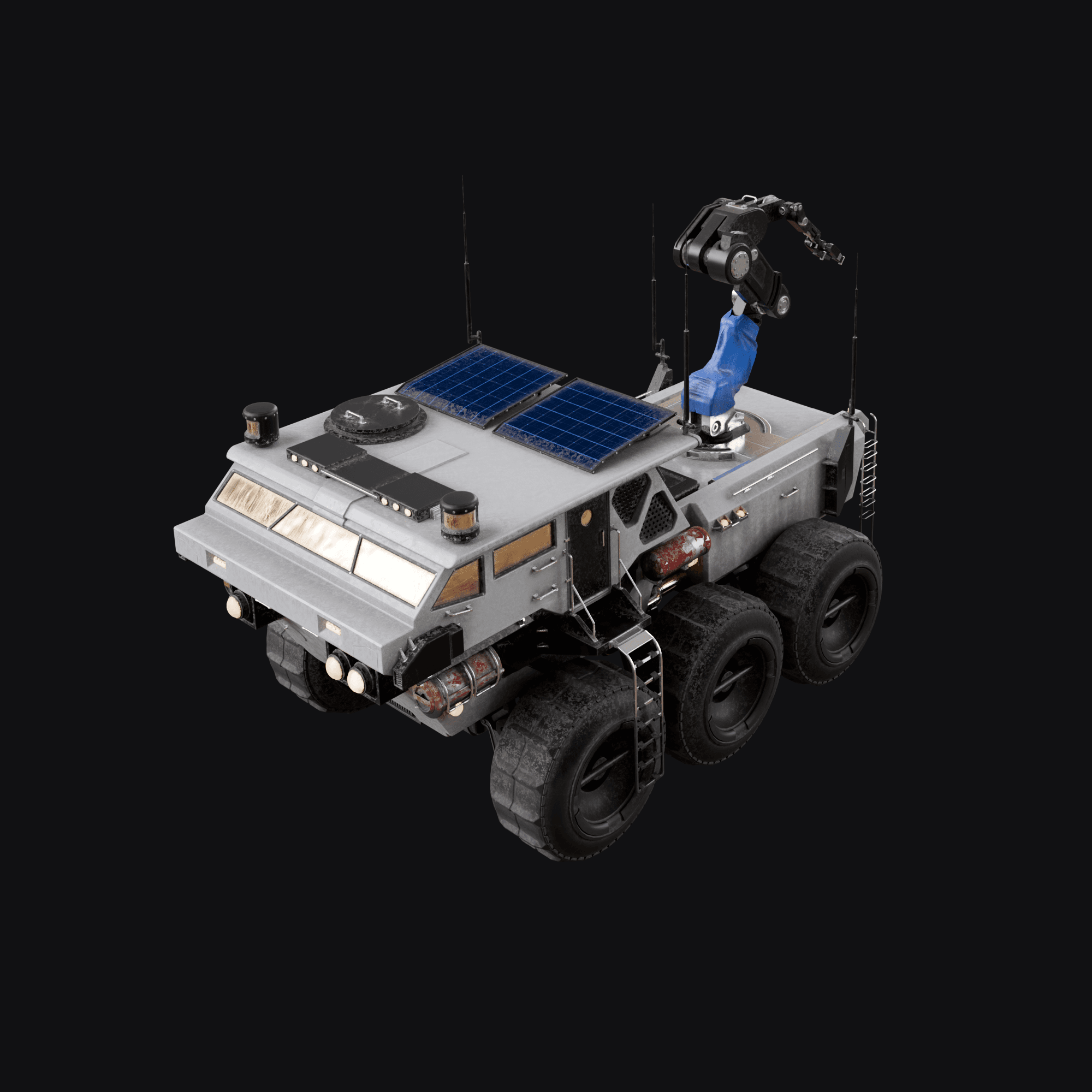 Lunar Maintenance Vehicle 3D model