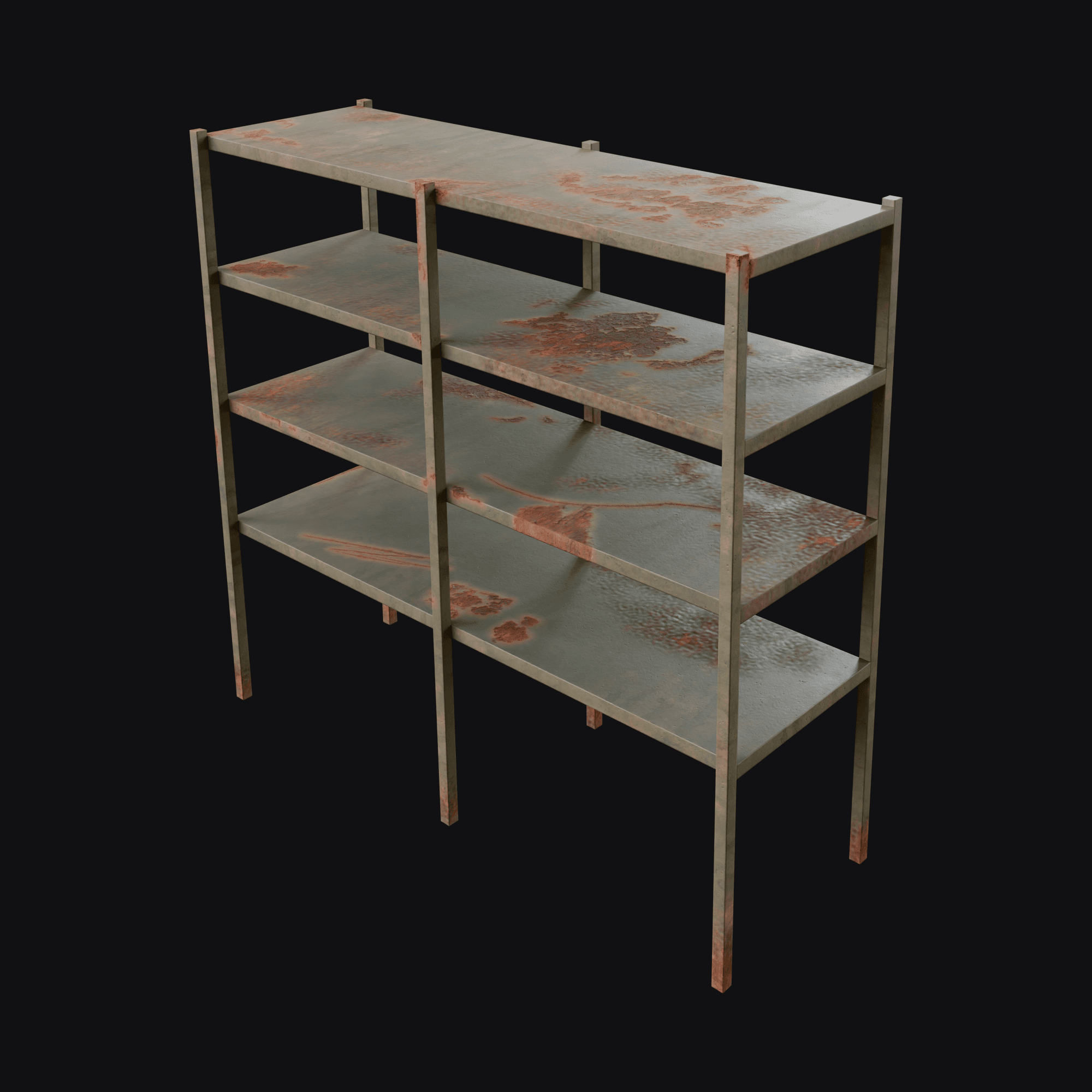 Metal Shelf B 3D model