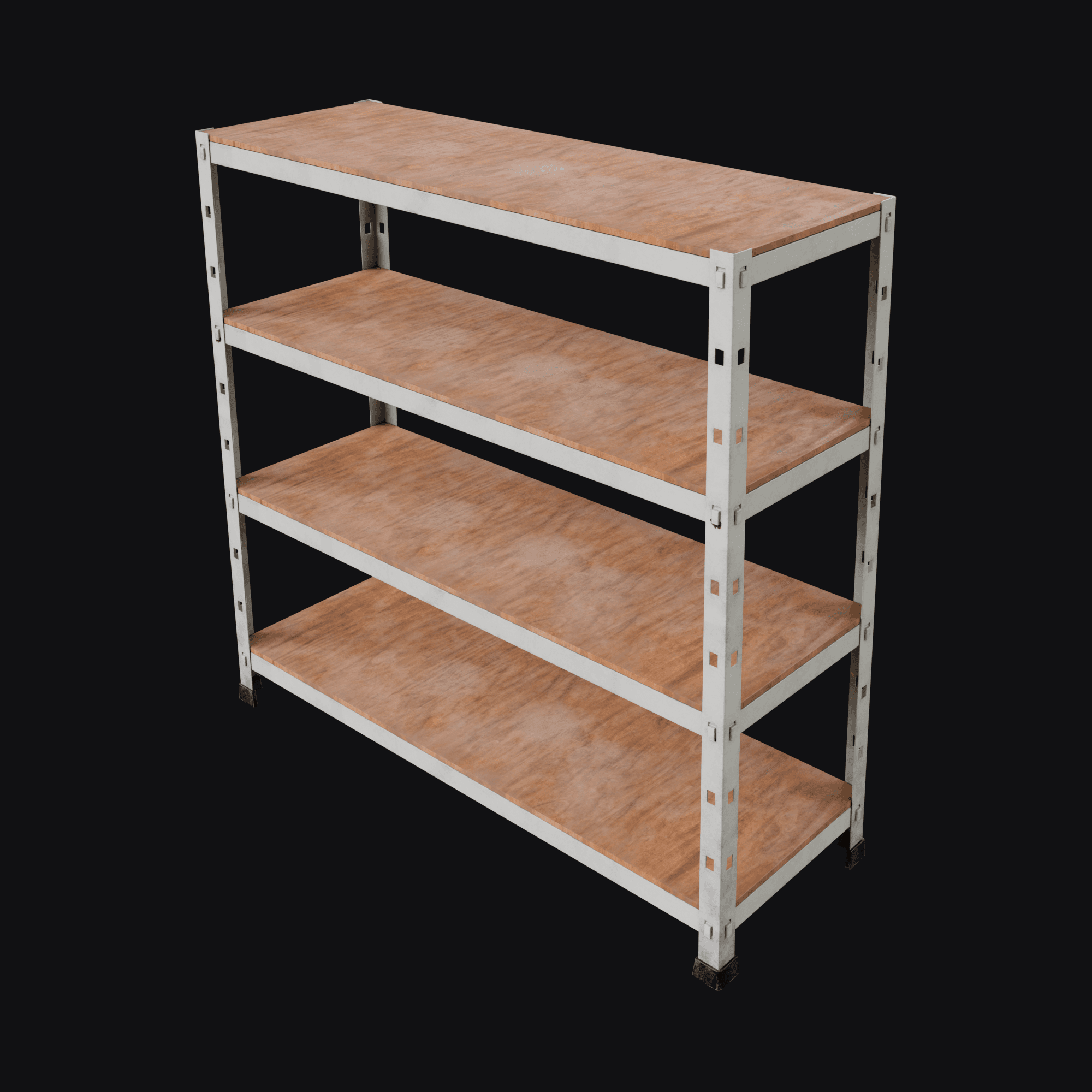 Metal Shelf 3D model