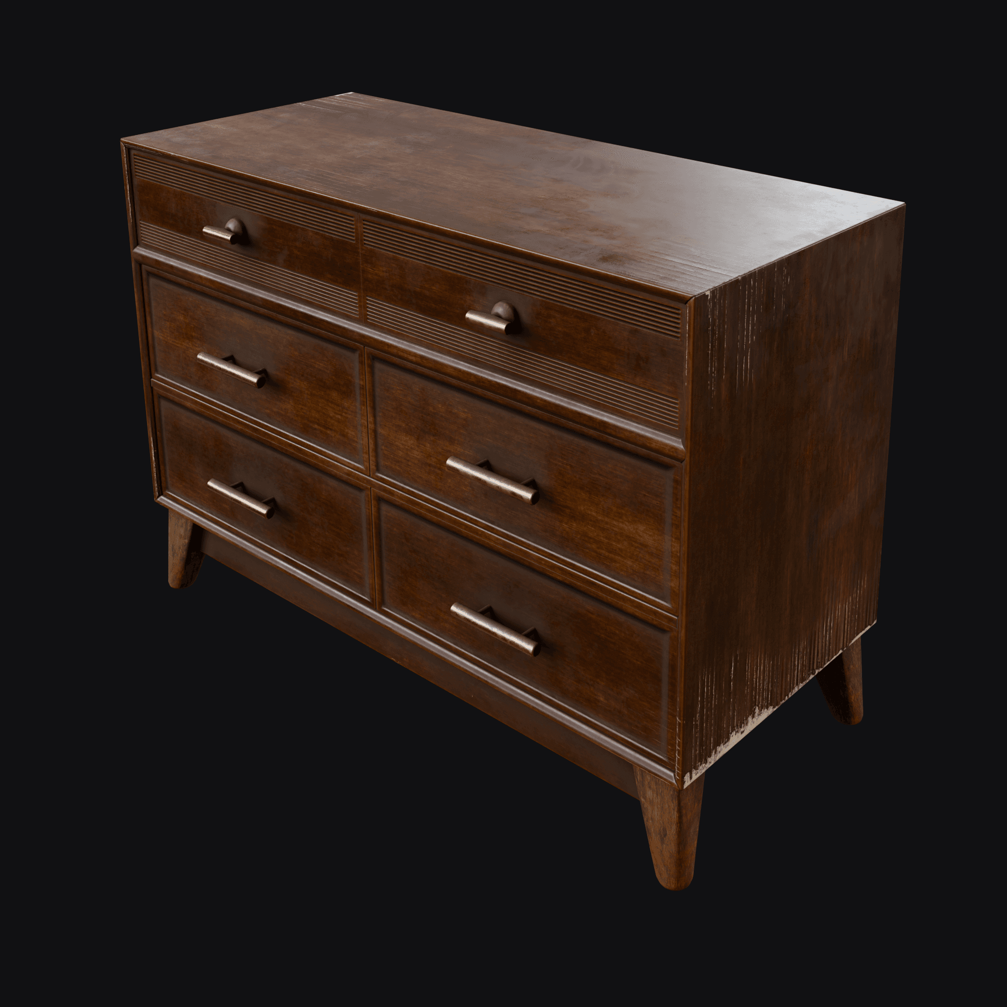 Motel Dresser 3D model