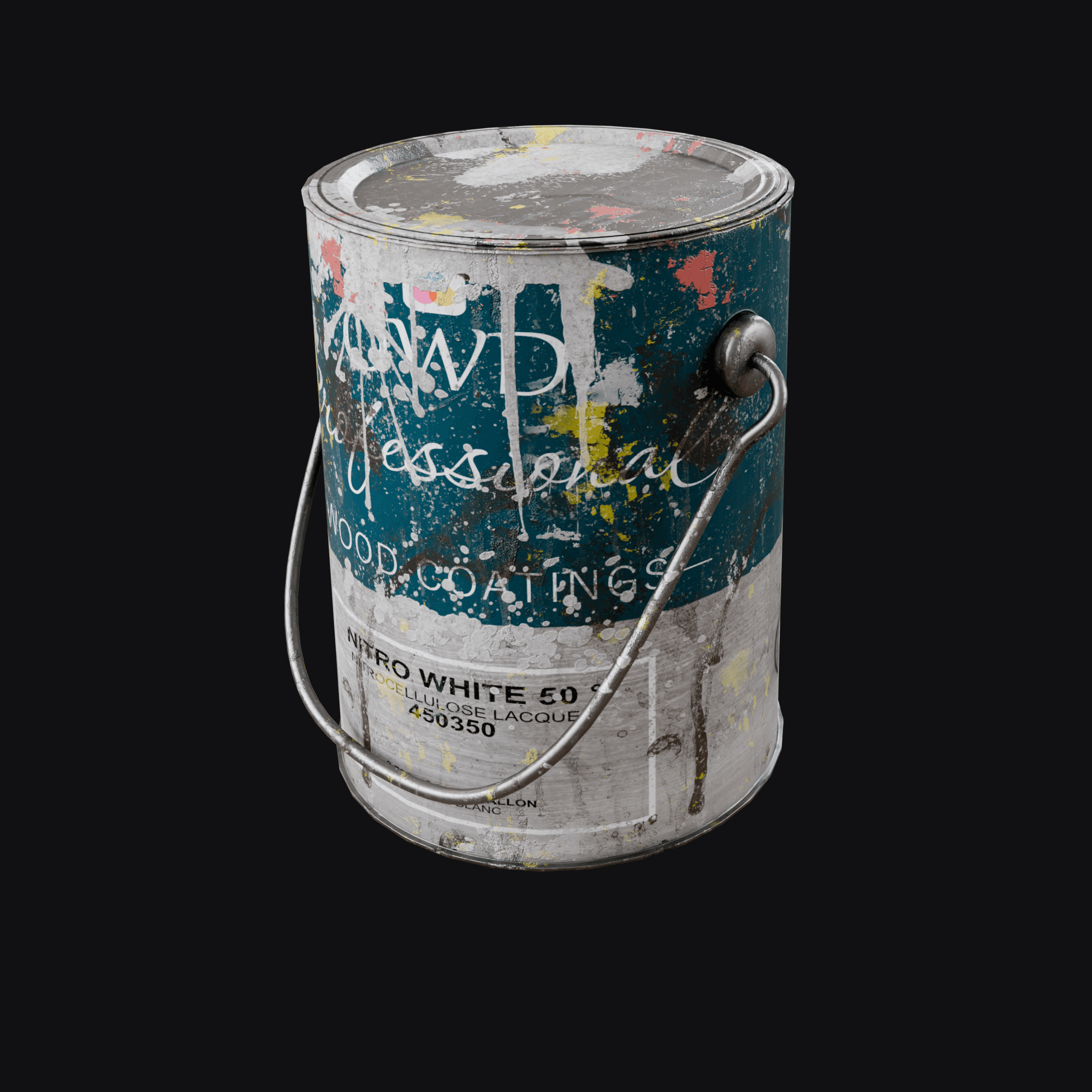 Paint Bucket 3D model