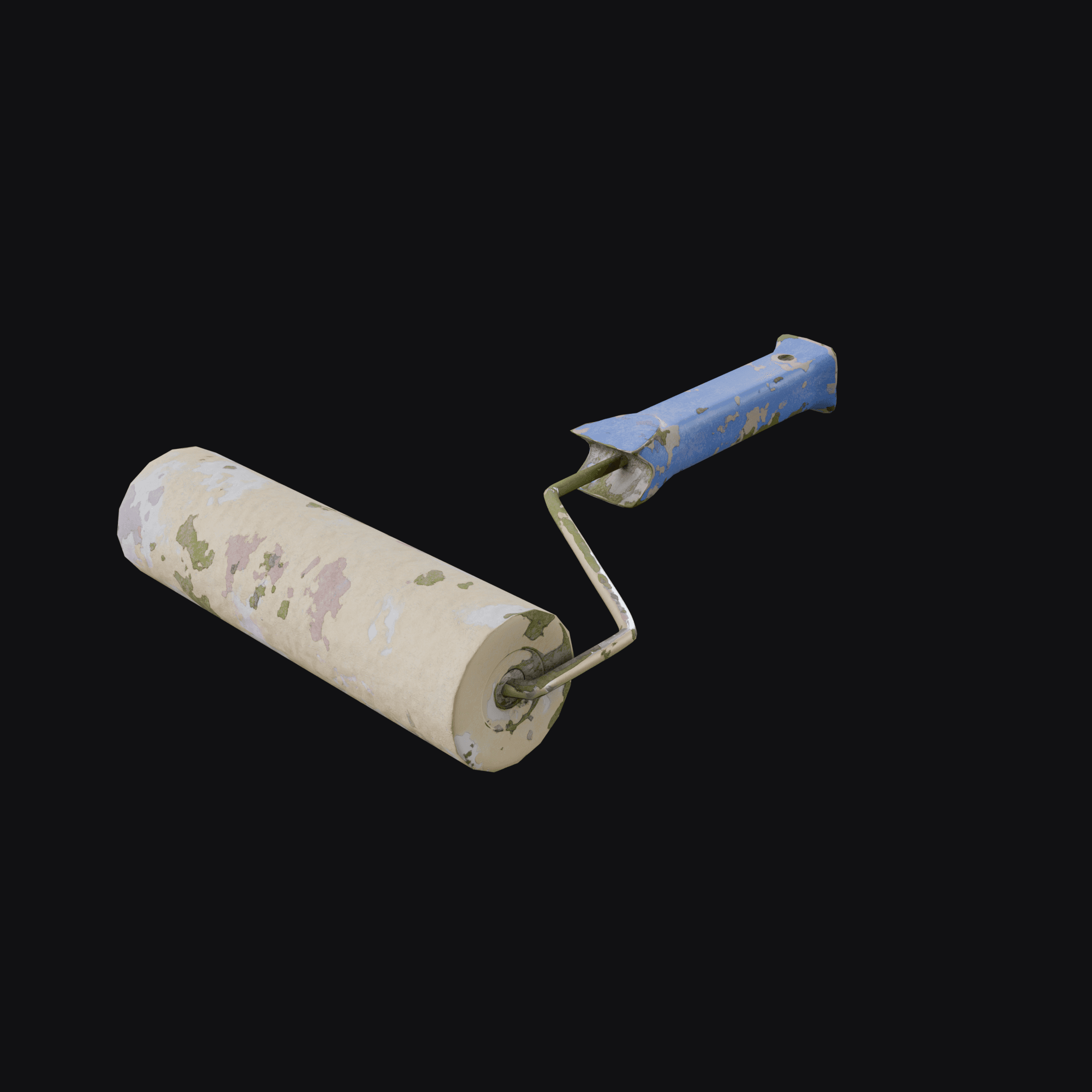 Paint Roller 3D model