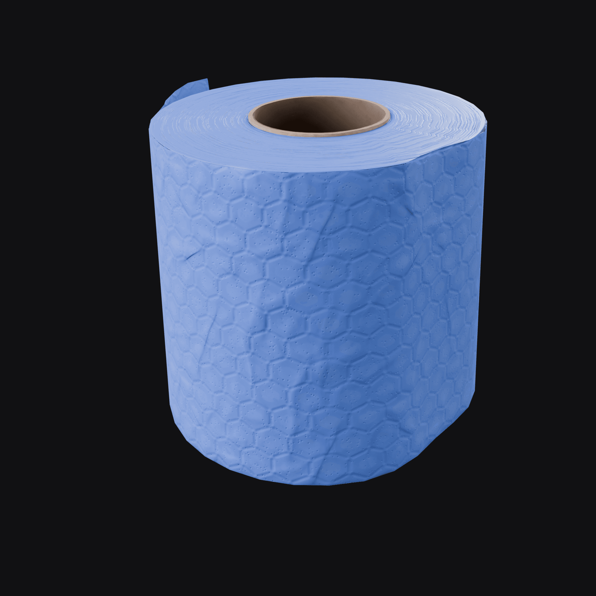 Paper Roll 3D model