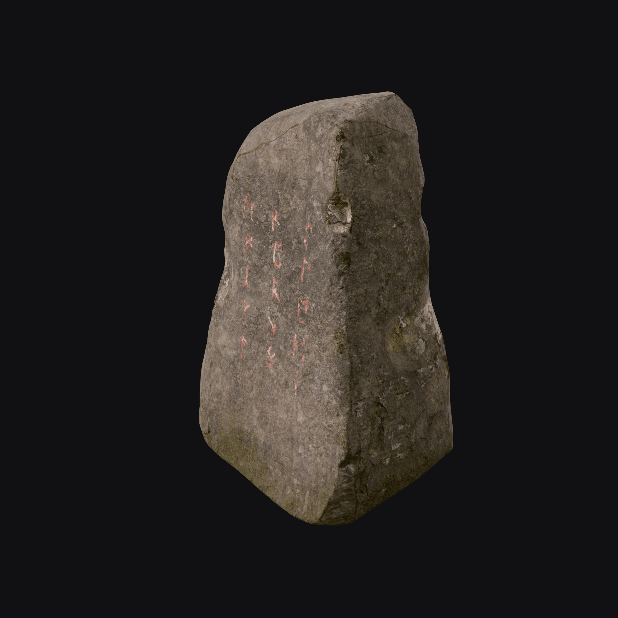Rune A 3D model