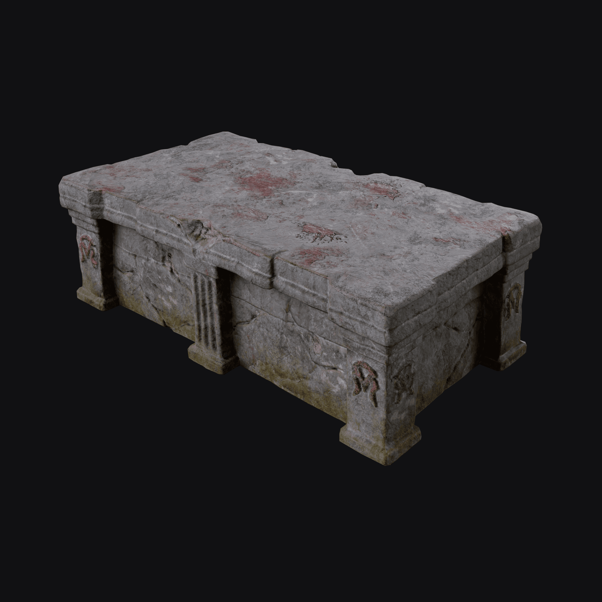 Stone Alter 3D model