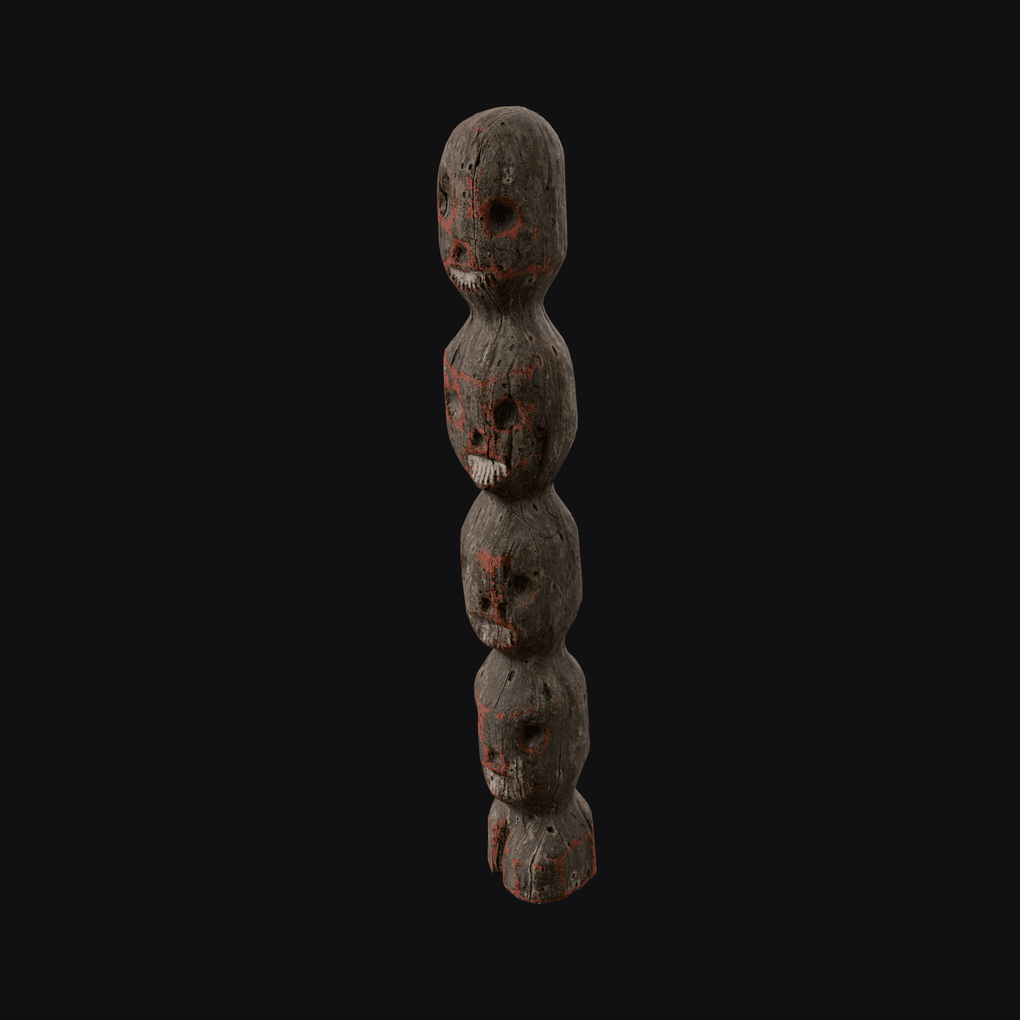 Totem A 3D model