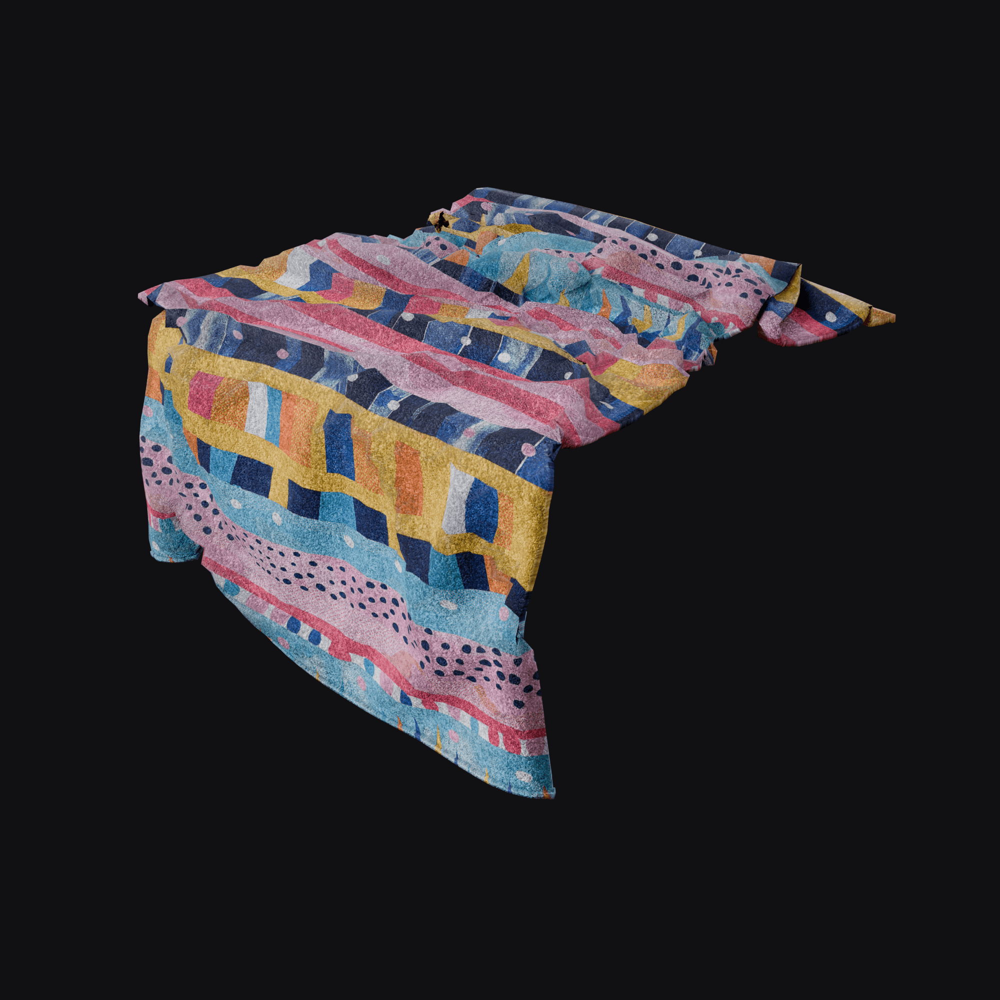 Towel F 3D model