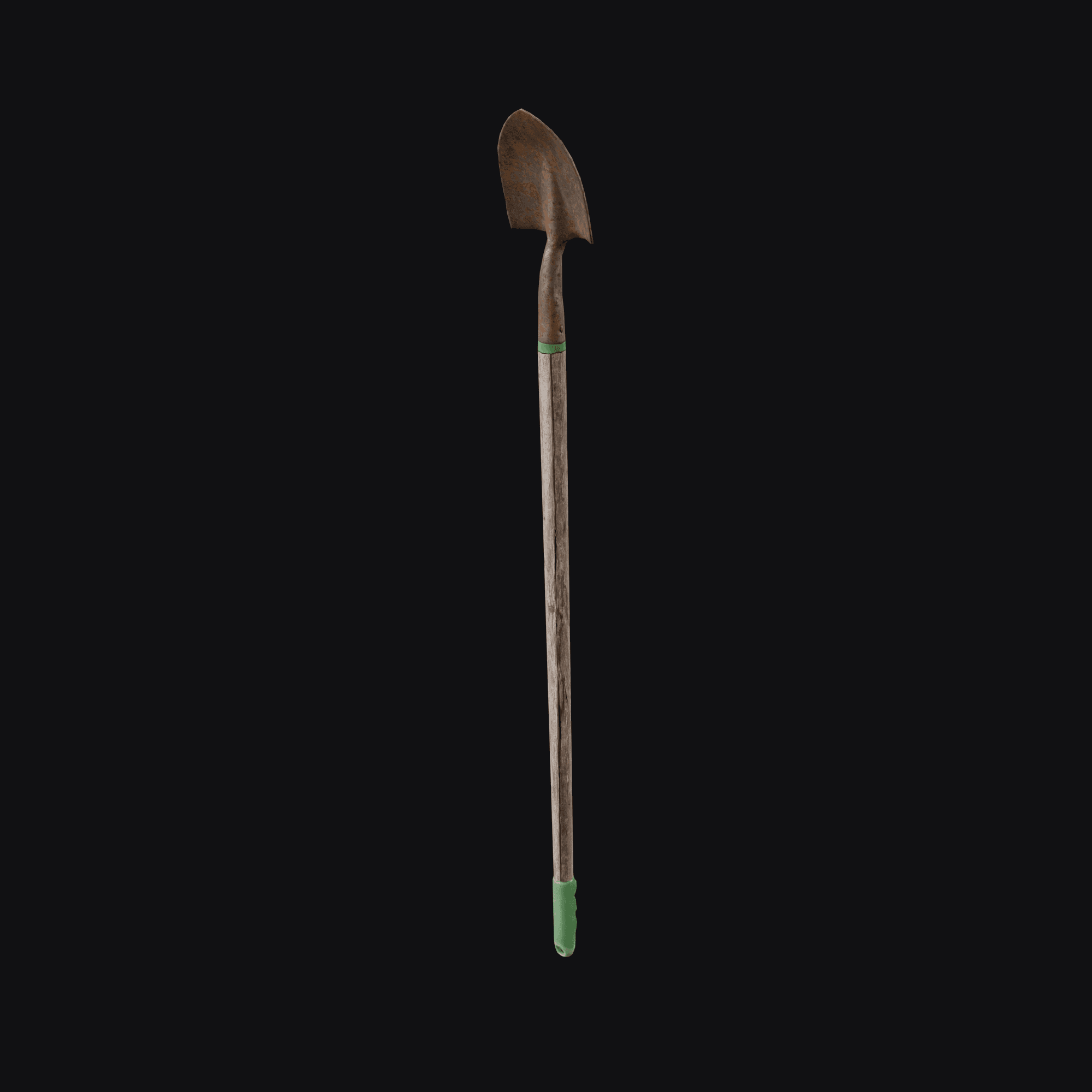 Trenching Shovel 3D model