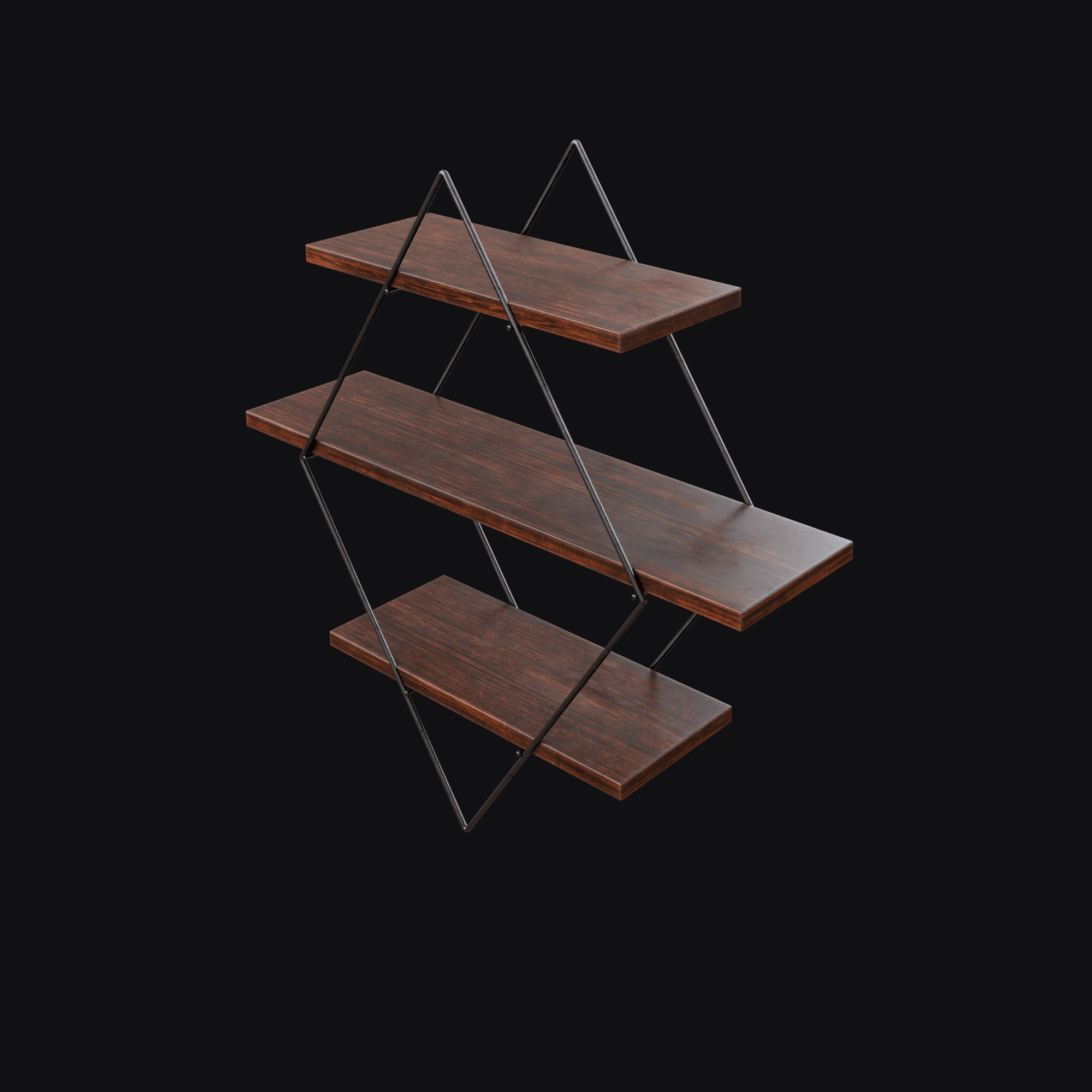 Wall Mounted Shelf 3D model