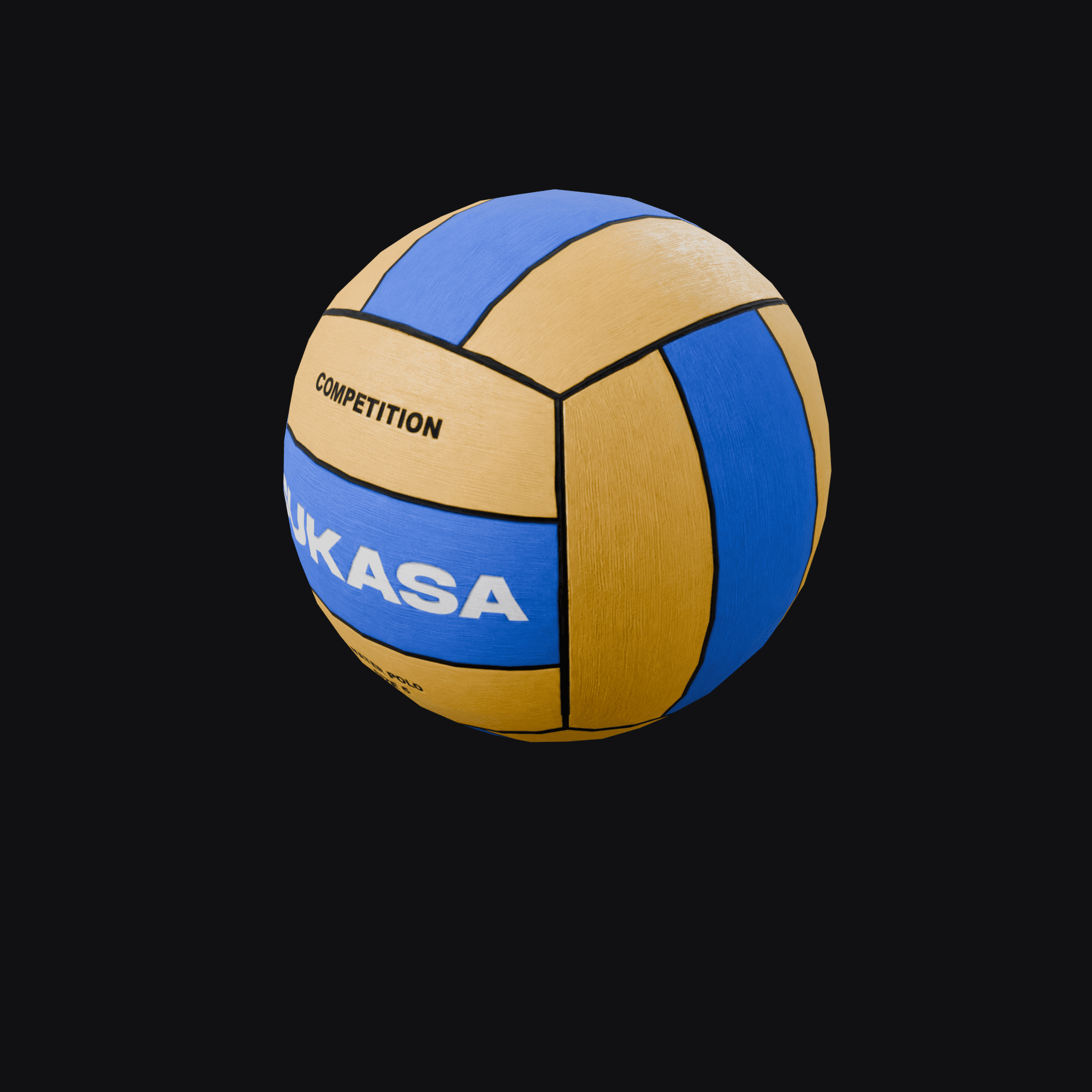 Water Polo Ball 3D model