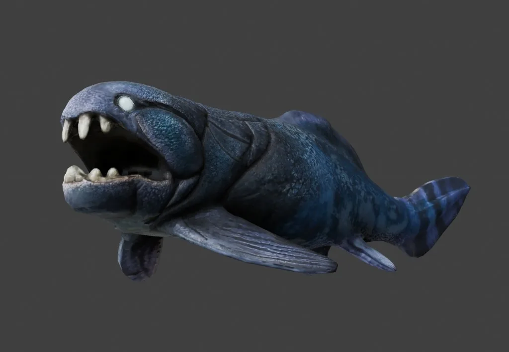 Monster Fish (Dunkleosteus), view 1